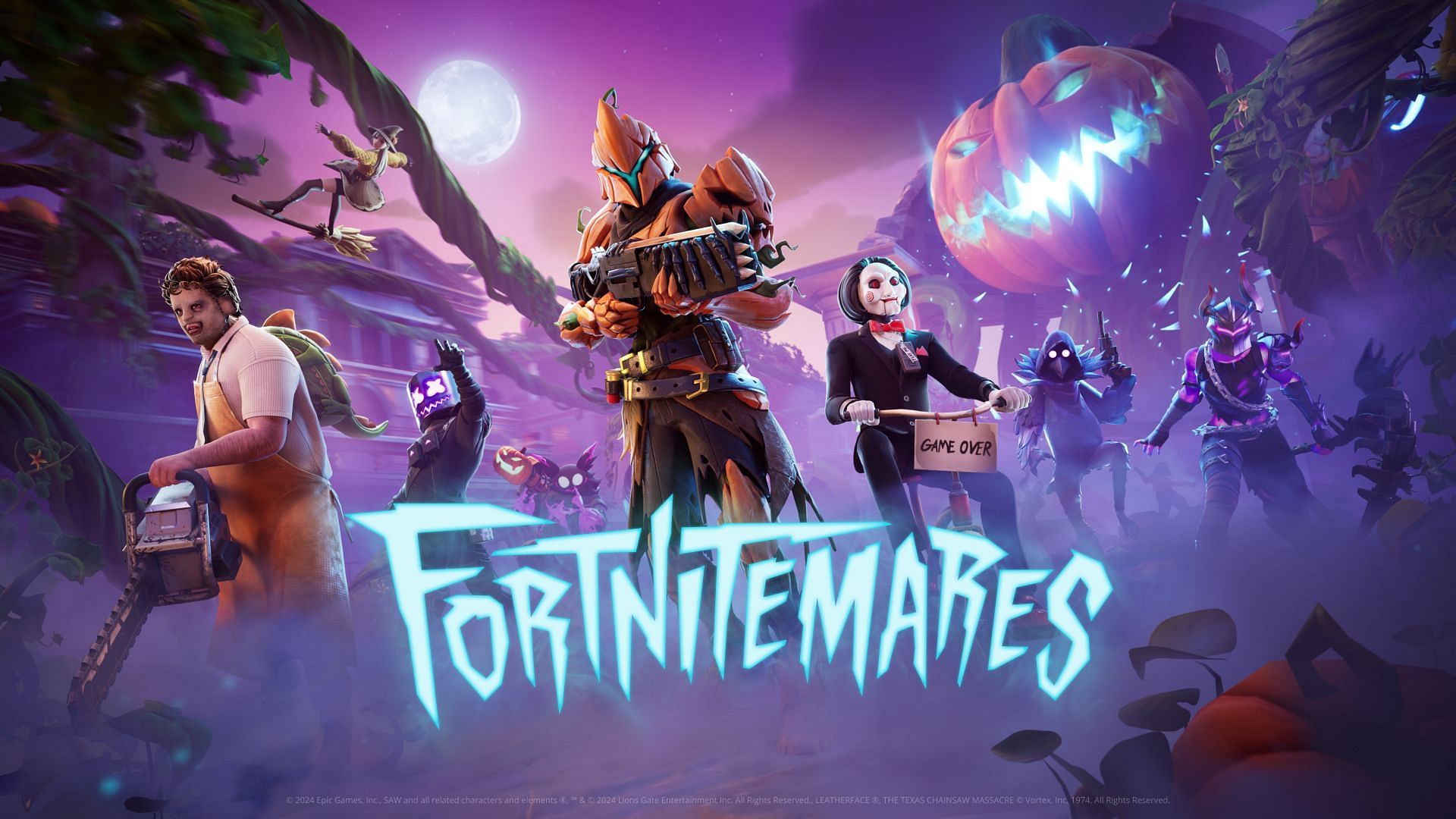 Fortnite update v31.40 patch notes revealed for Fortnitemares 2024 (Image via Epic Games)