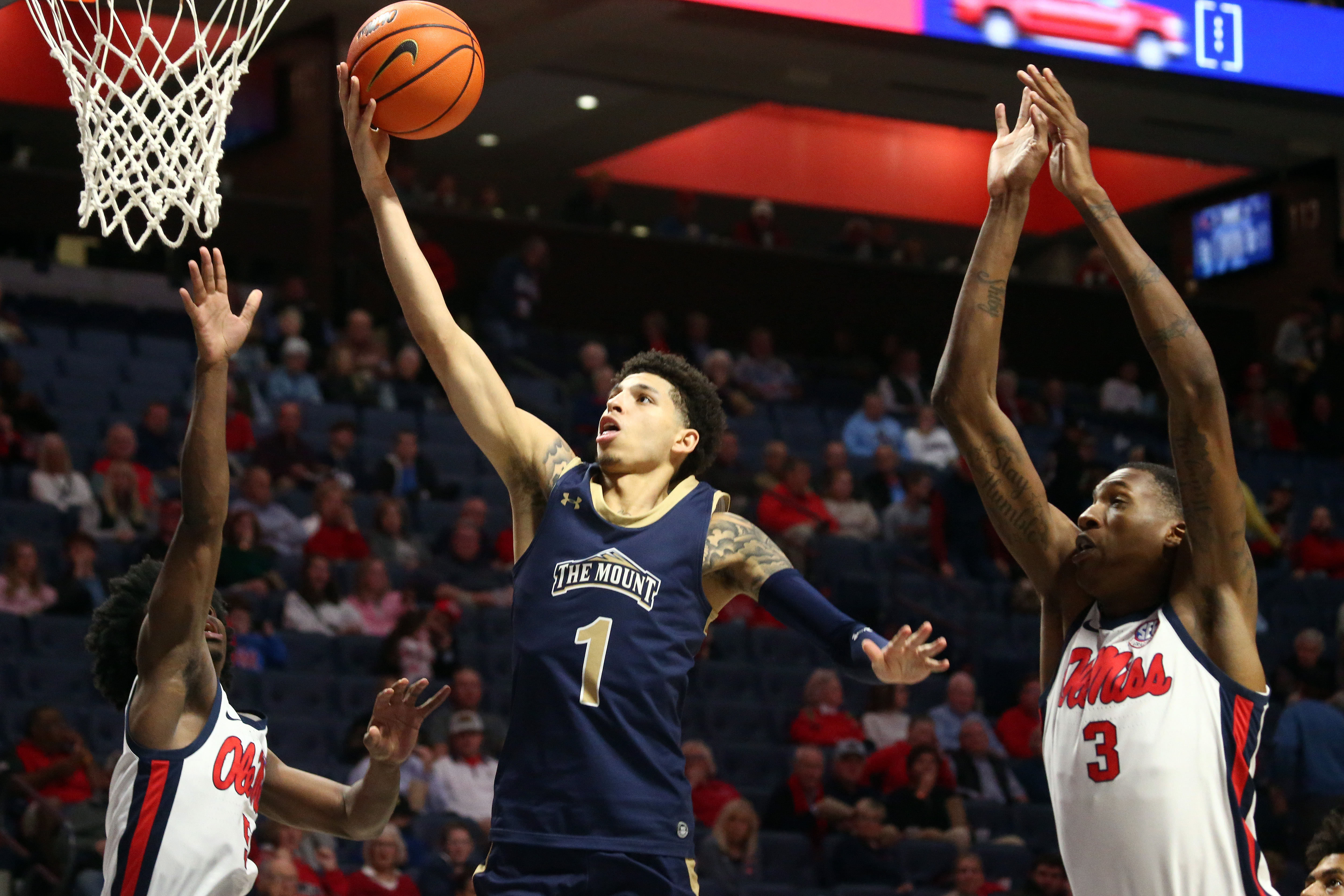 Dakota Leffew was one of the top players for the Mount St. Mary Mountaineers last season.