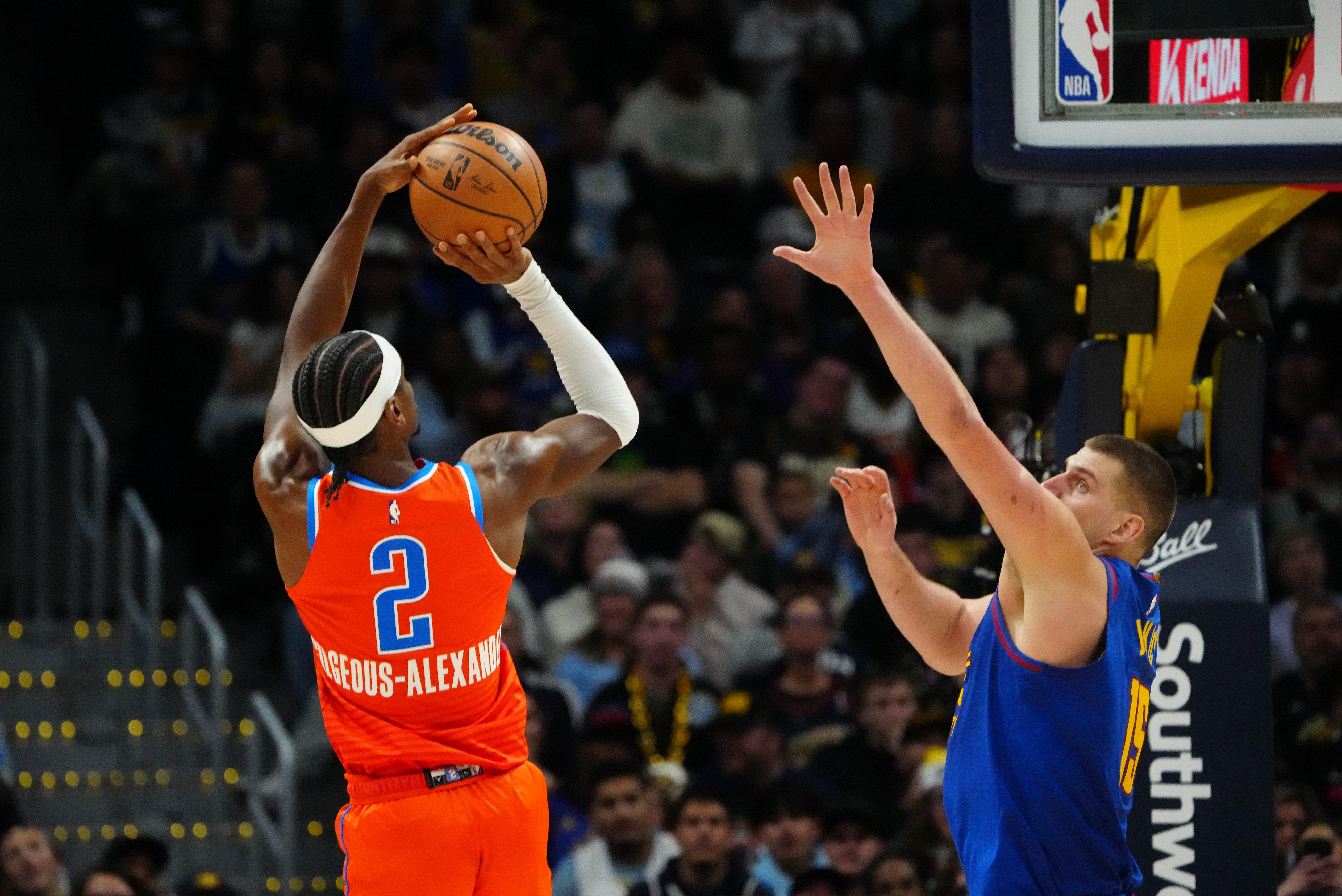 Where to watch OKC Thunder vs. Denver Nuggets? TV details, streaming