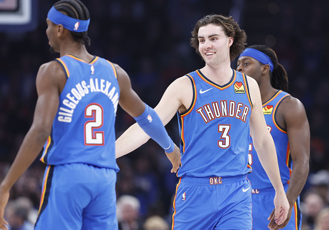 Shai Gilgeous-Alexander drops emotional reaction to Josh Giddey's first Bulls post