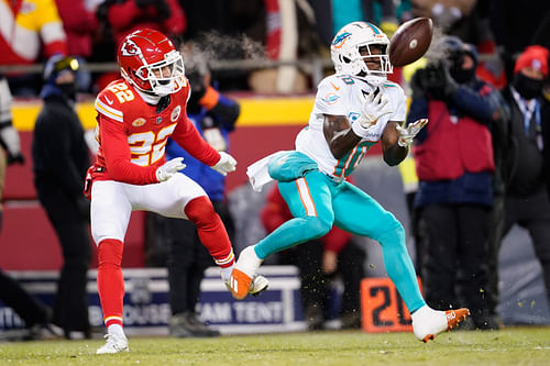 NFL: AFC Wild Card Round-Miami Dolphins at Kansas City Chiefs - (Credits: IMAGN)