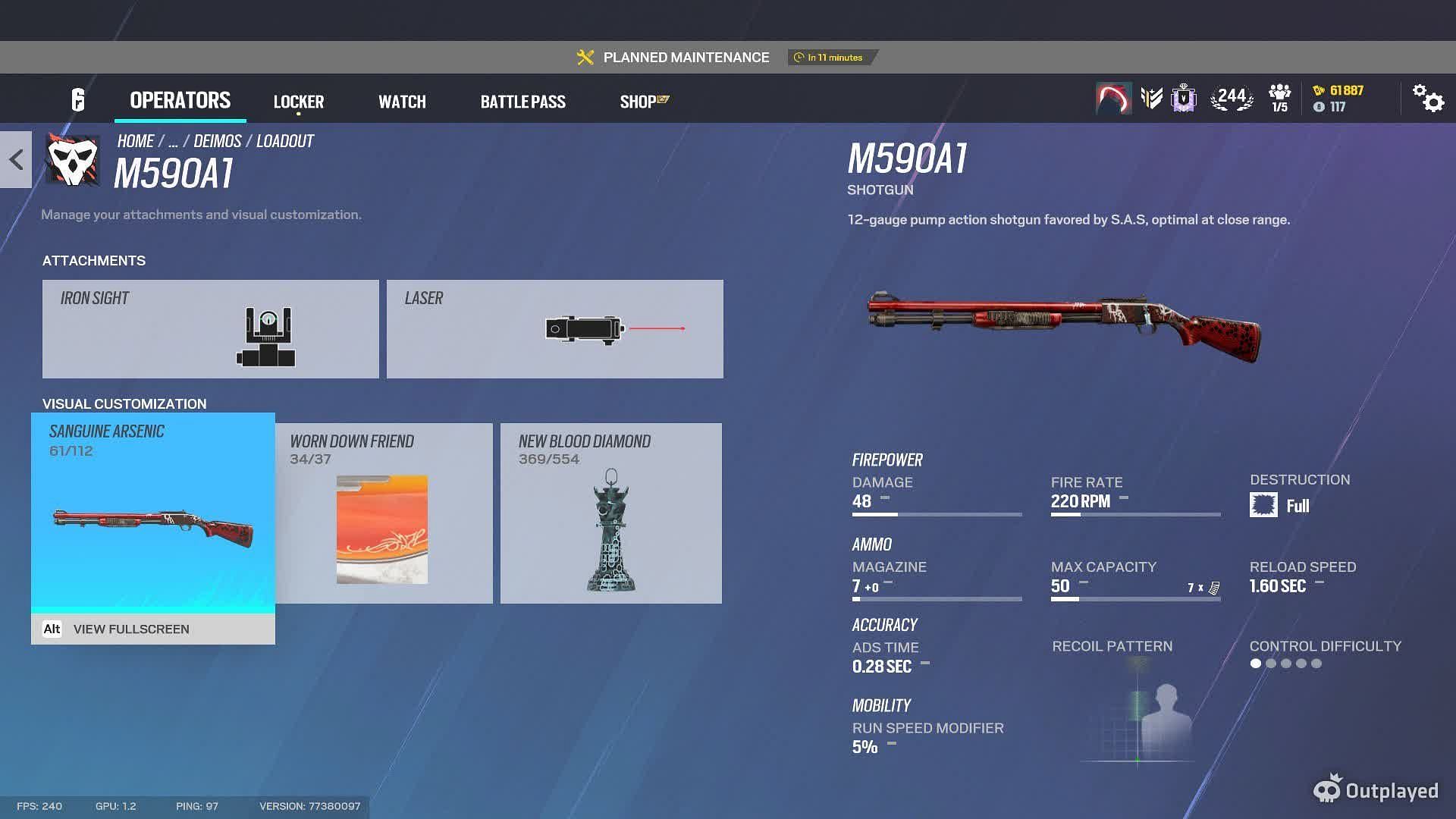 The M590A1 is a viable pick in CQB situations (Image via Ubisoft)