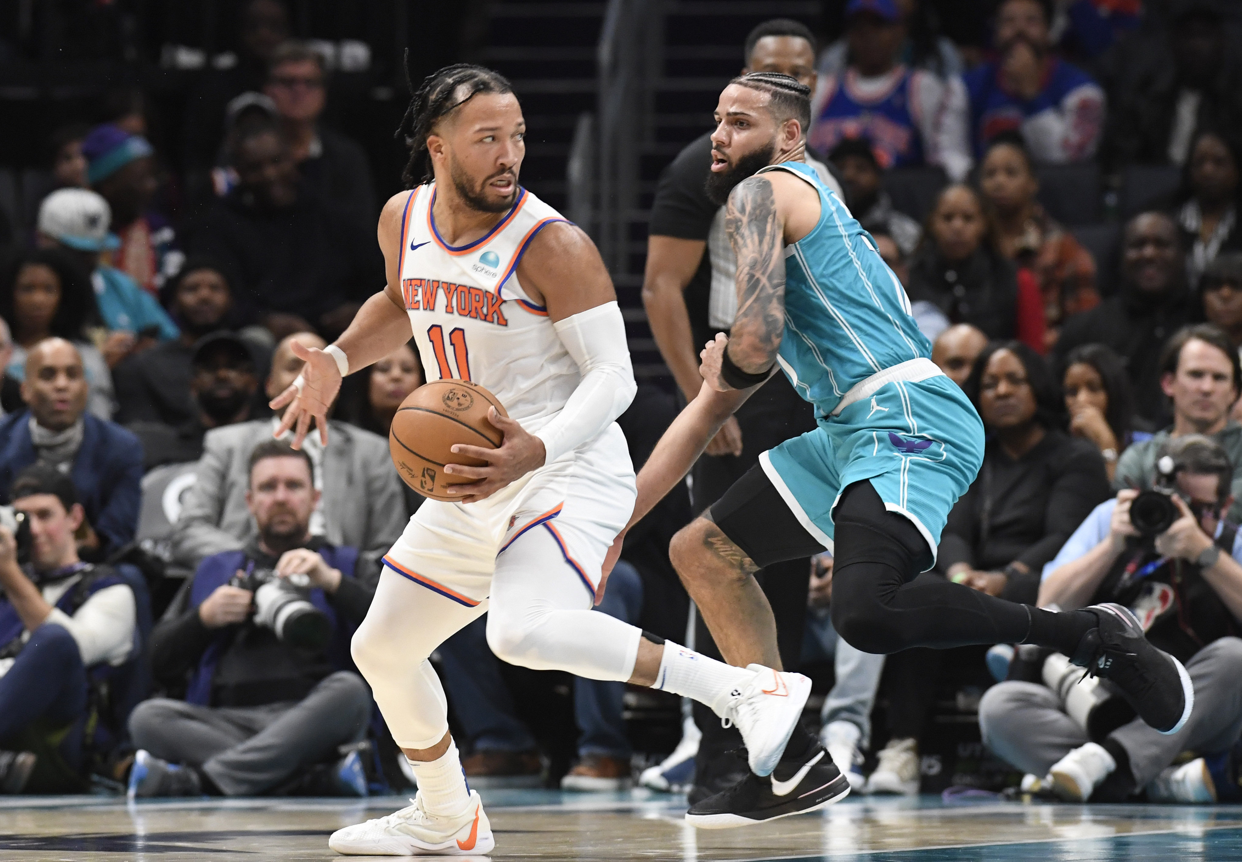 NBA: New York Knicks at Charlotte Hornets - Source: Imagn