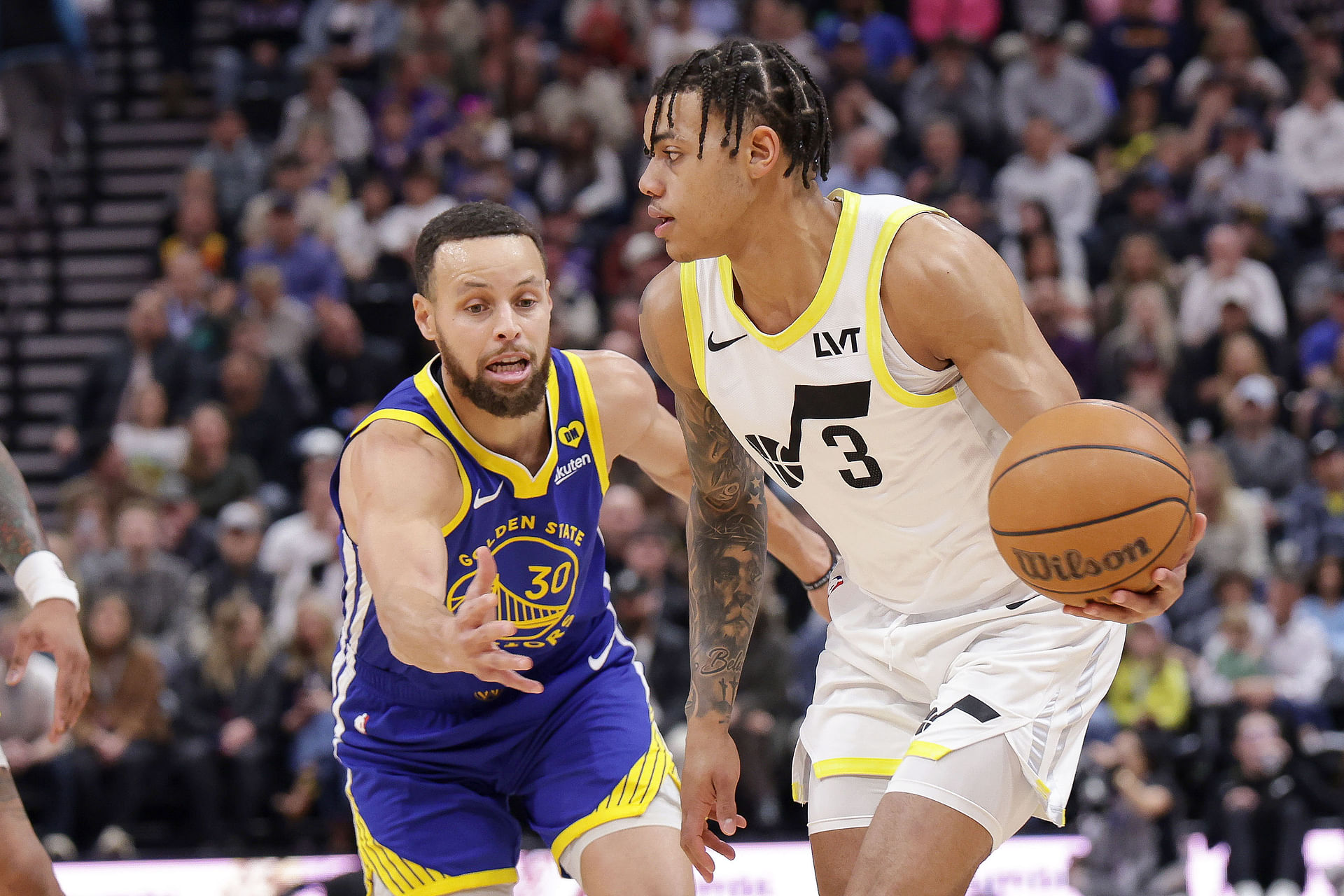 NBA: Golden State Warriors at Utah Jazz - Source: Imagn