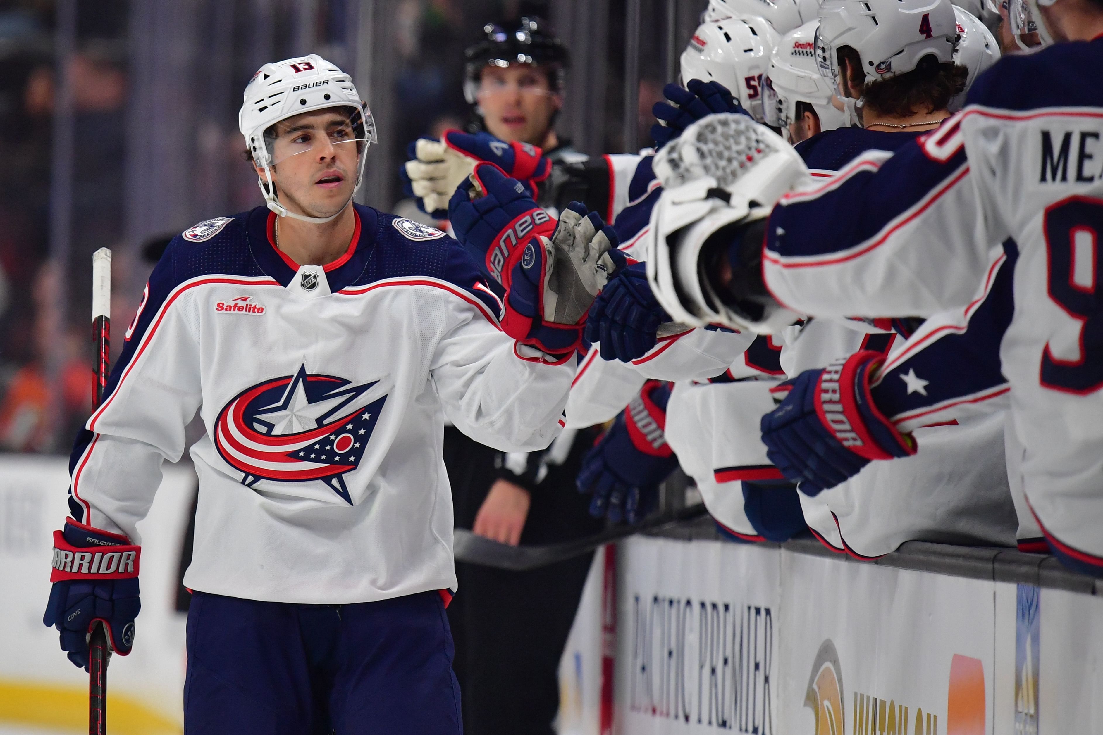 NHL: Columbus Blue Jackets at Anaheim Ducks - Source: Imagn