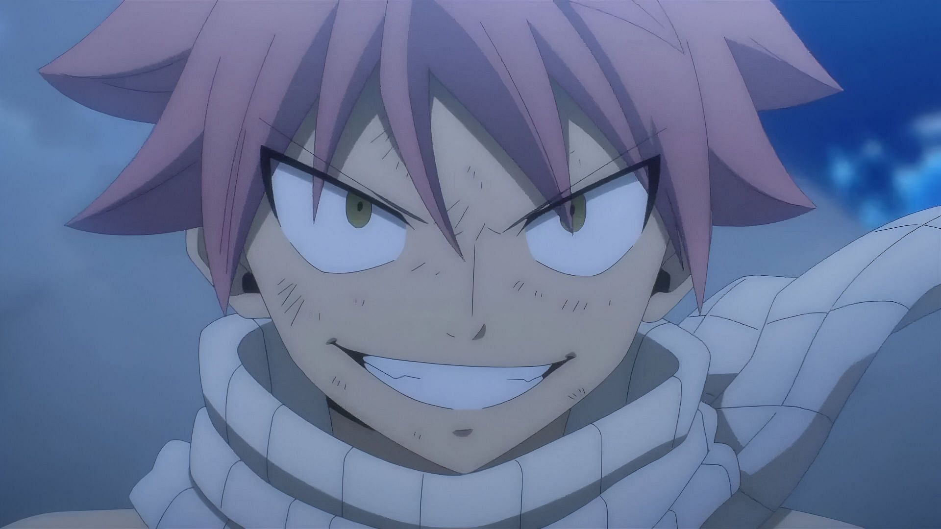 Natsu as seen in the anime (Image via J.C. Staff)