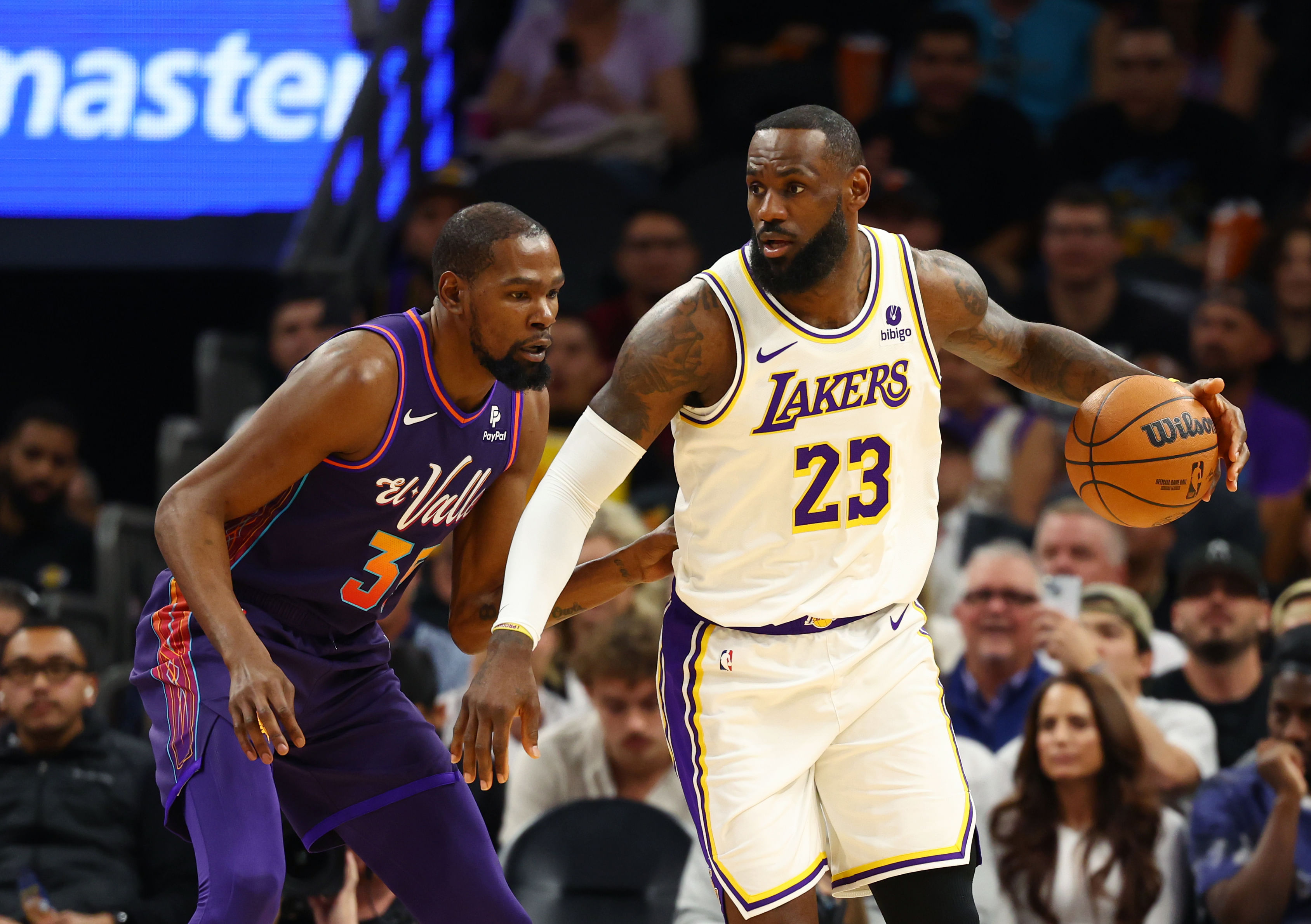 LA Lakers vs Phoenix Suns predicted starting lineups and depth charts