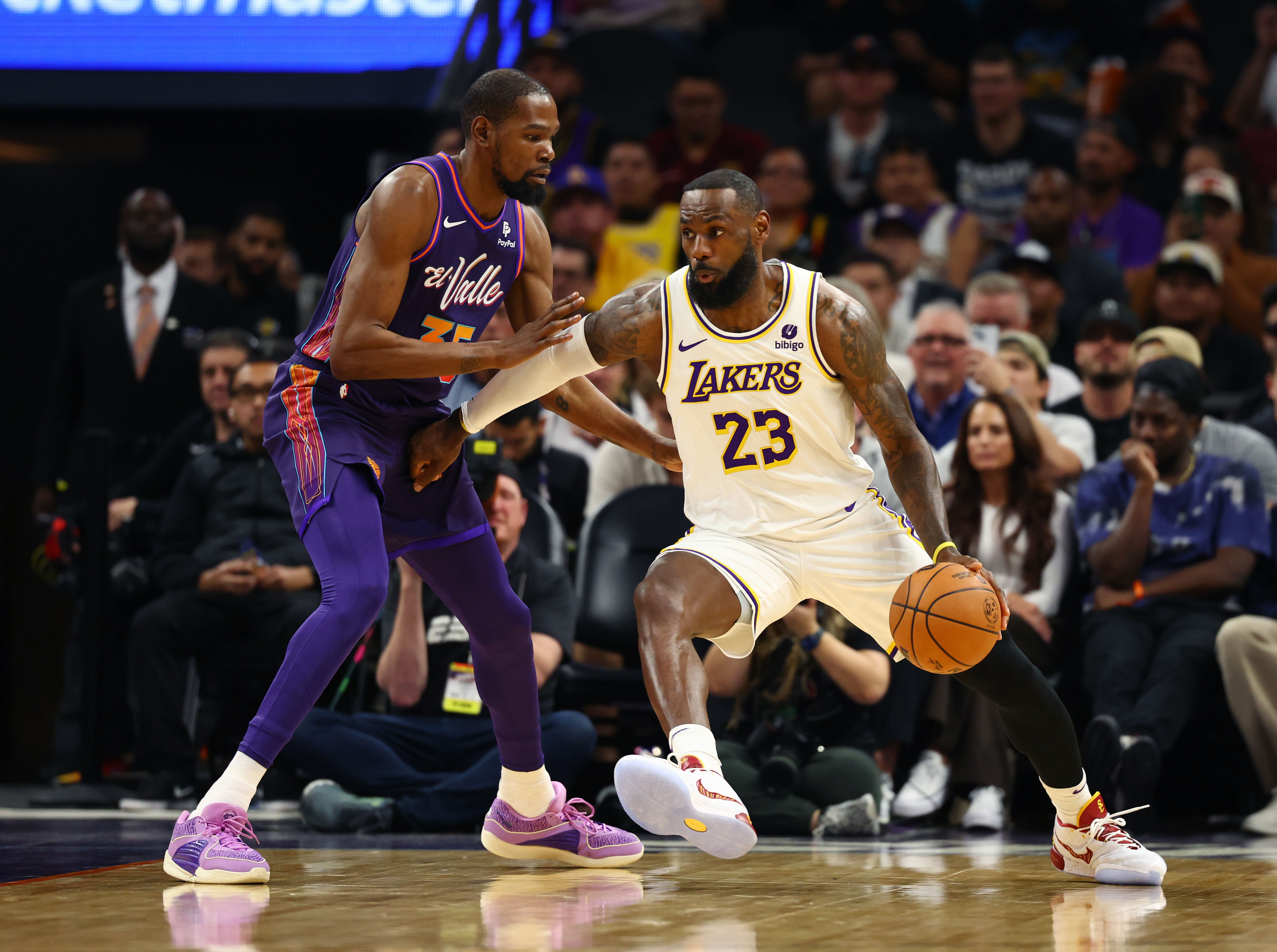 Phoenix Suns vs LA Lakers player stats and box scores for Oct. 6 2024