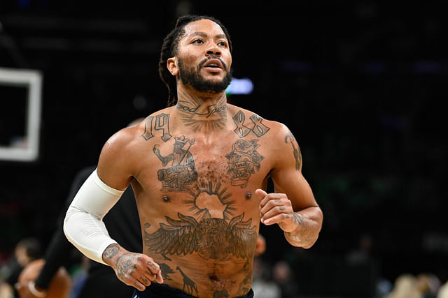 Derrick Rose In Photos Derrick Rose s wife Alaina Anderson shares slew of family pictures with kids