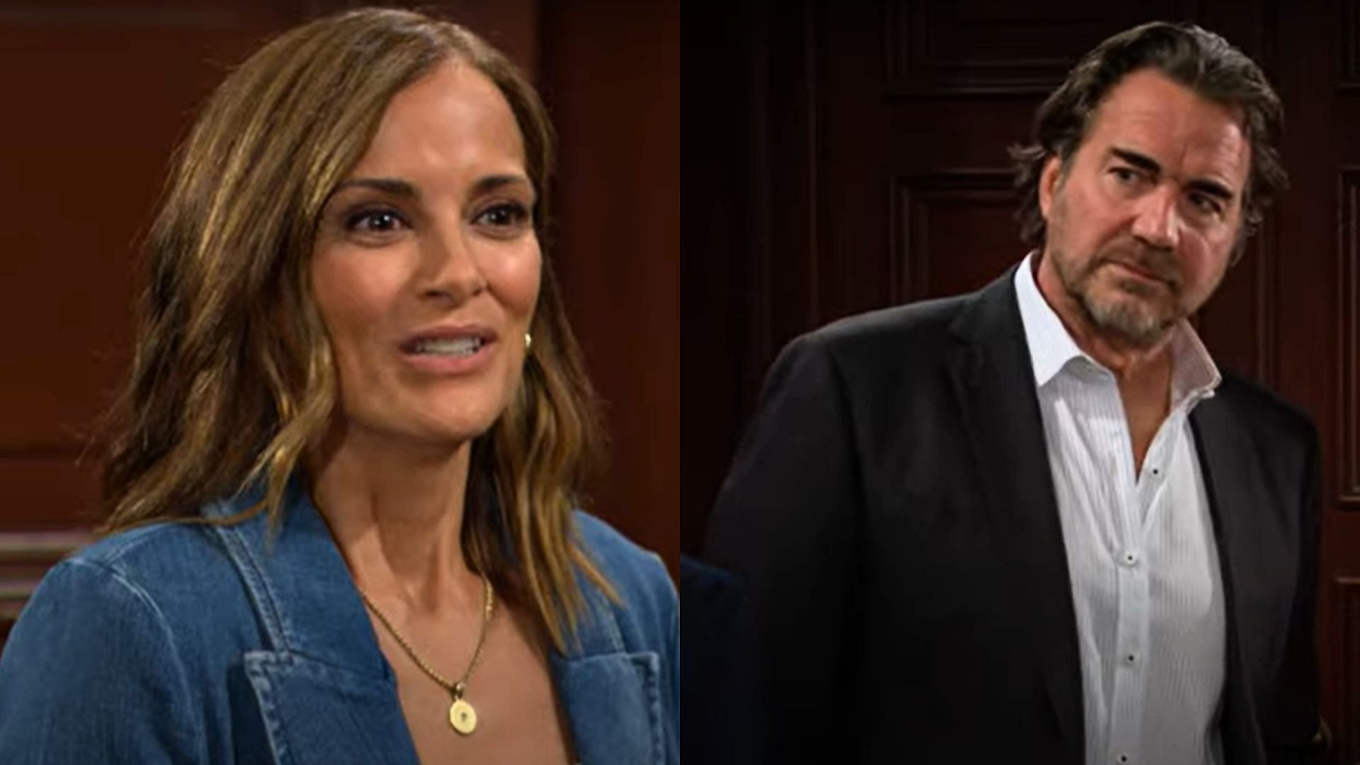 Taylor&#039;s illness brought Ridge closer as a sympathizer (Image via YouTube/boldandbeautiful)