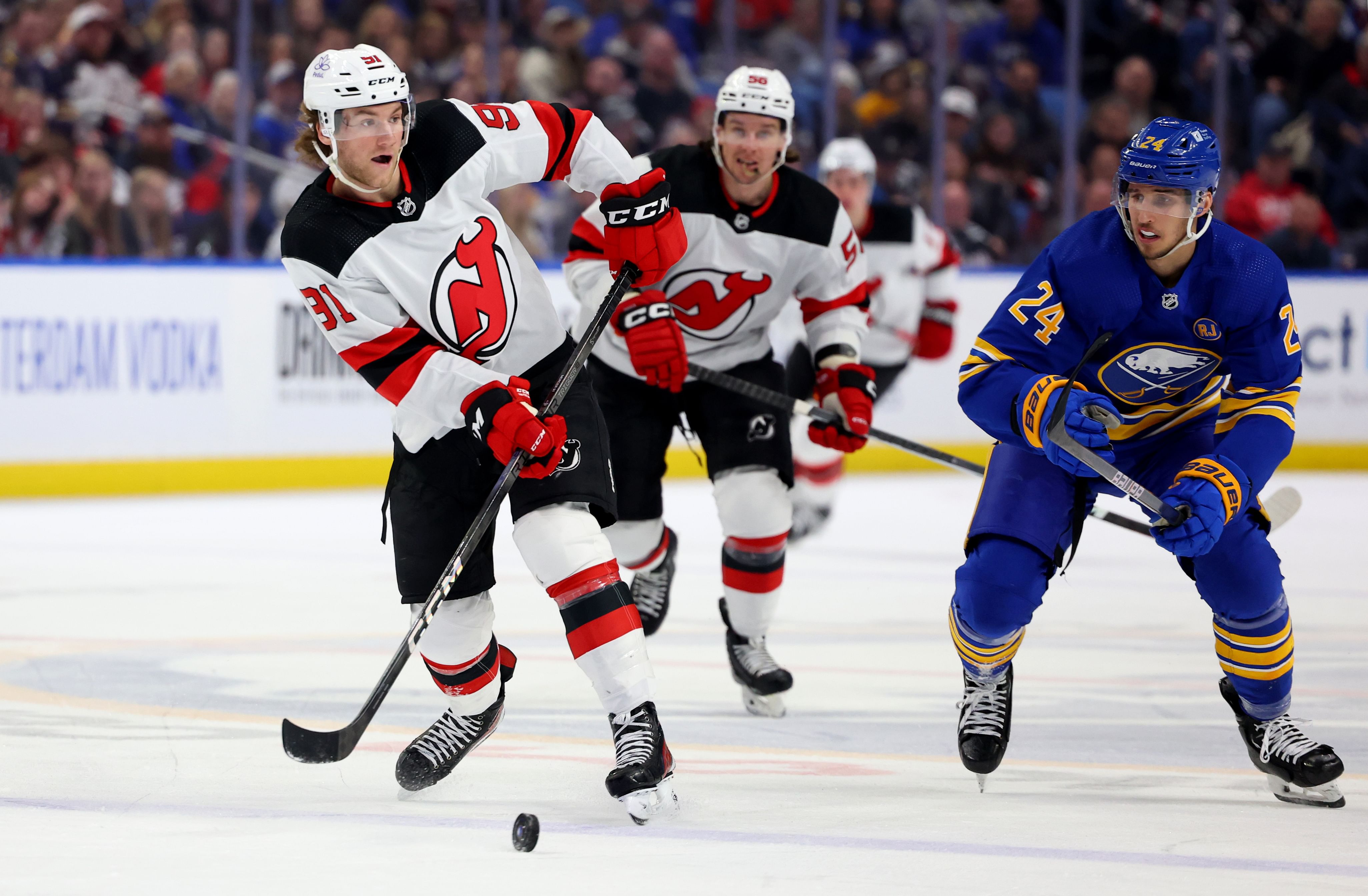 NHL: New Jersey Devils at Buffalo Sabres - Source: Imagn