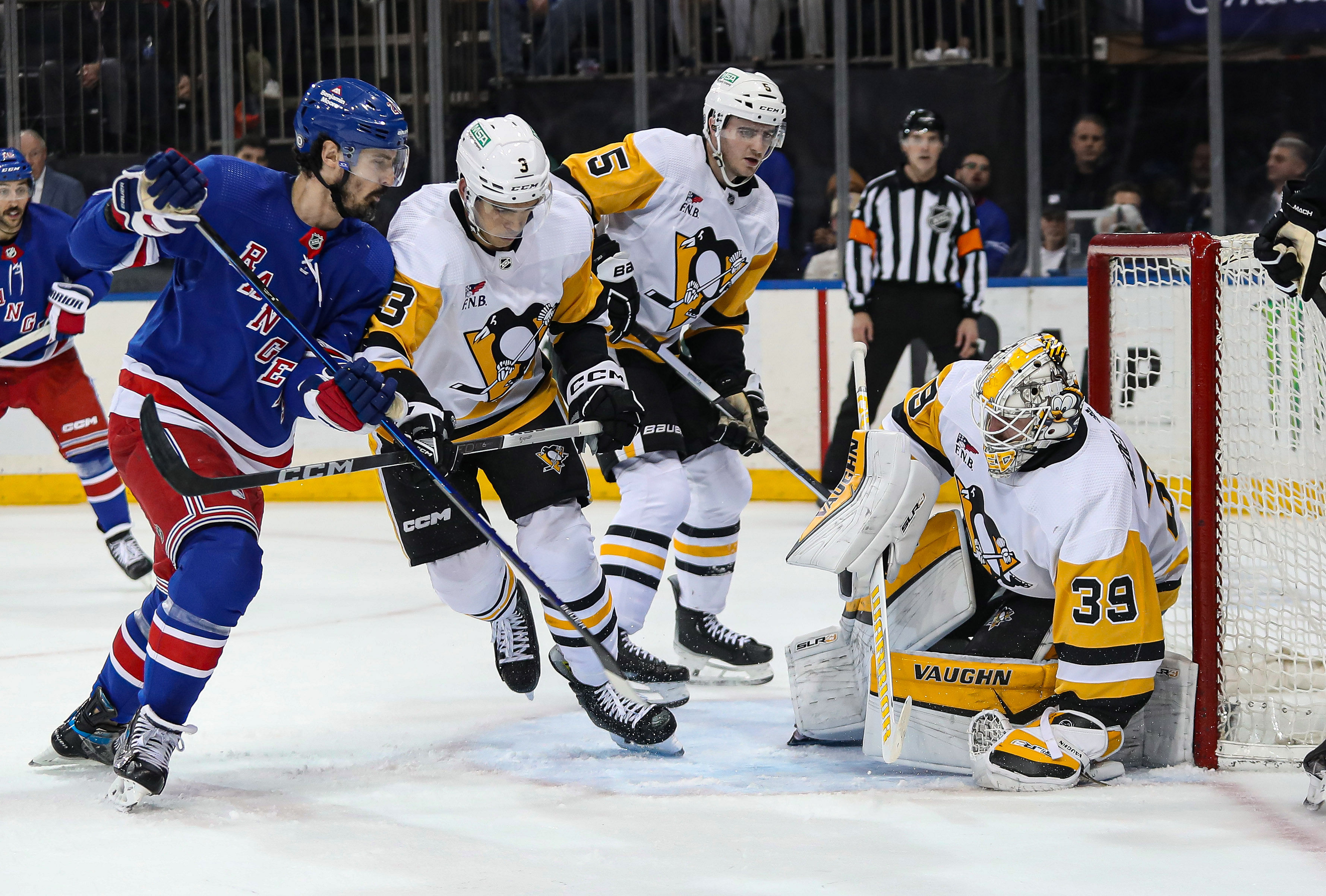 NHL: Pittsburgh Penguins at New York Rangers - Source: Imagn