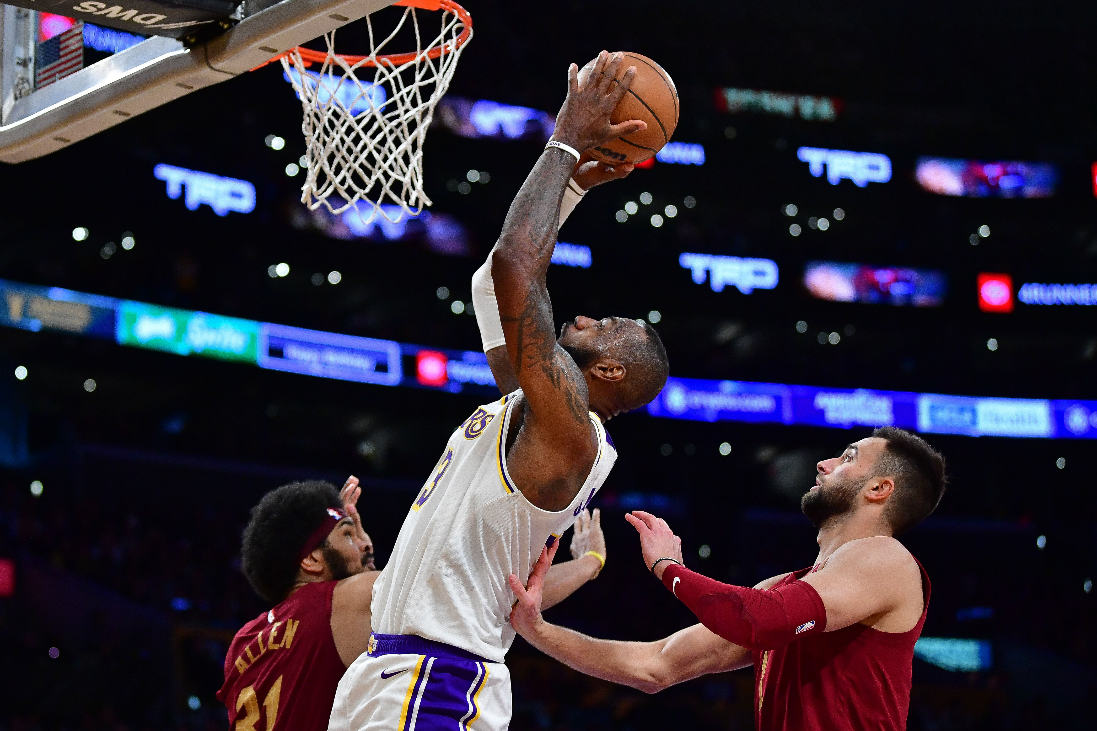 NBA: Cleveland Cavaliers at Los Angeles Lakers - Source: Imagn