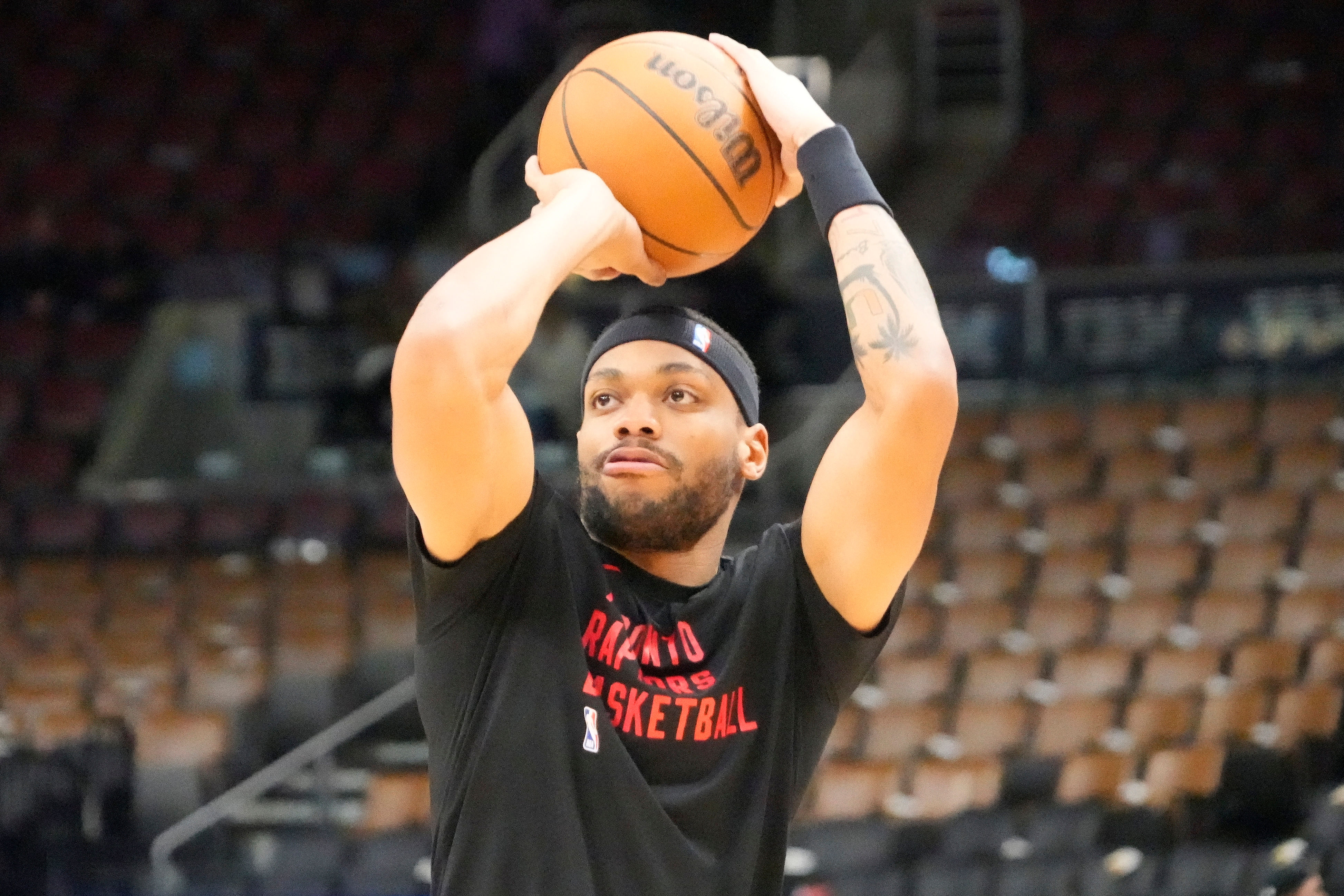 Toronto Raptors wing Bruce Brown (Image Credit: John E. Sokolowski-Imagn Images)