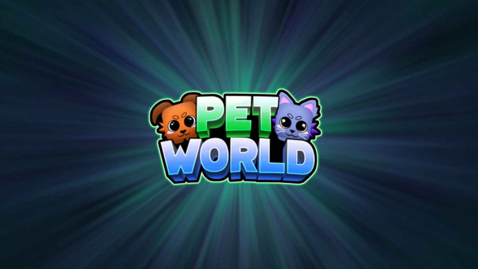 Own cute pets in Pet World (Image via Roblox)