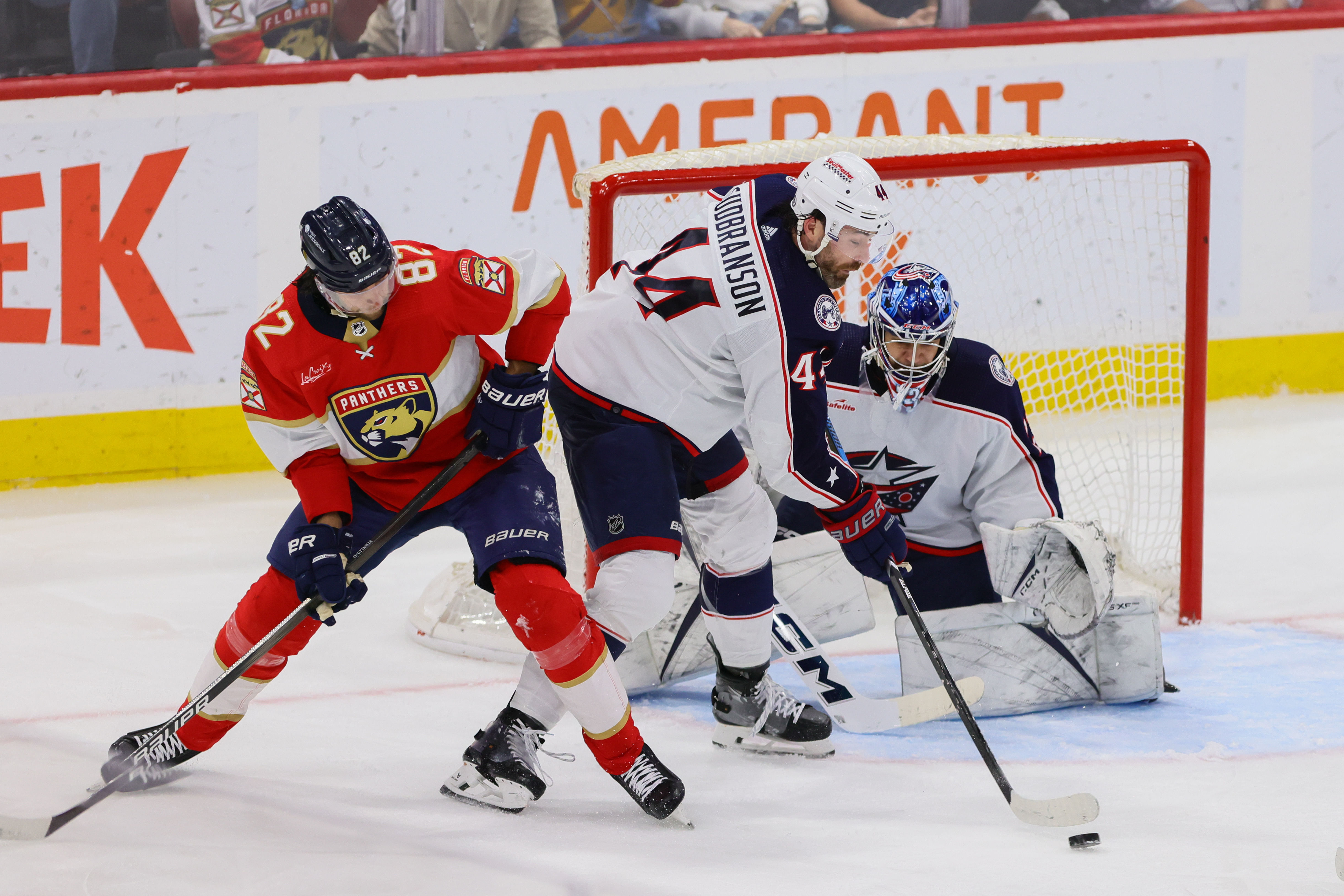 NHL: Columbus Blue Jackets at Florida Panthers - Source: Imagn