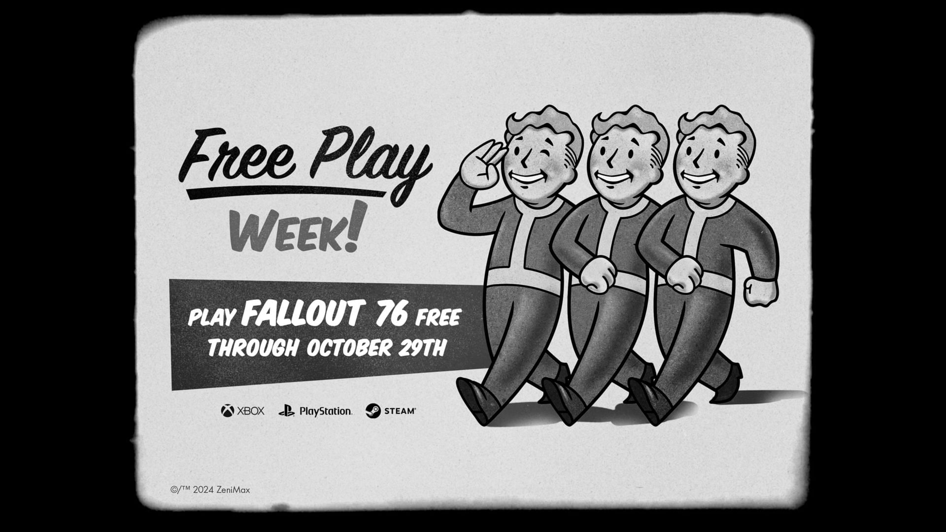 Fallout 76 goes free-to-play in celebration of Fallout Day (Image via Bethesda Softworks)