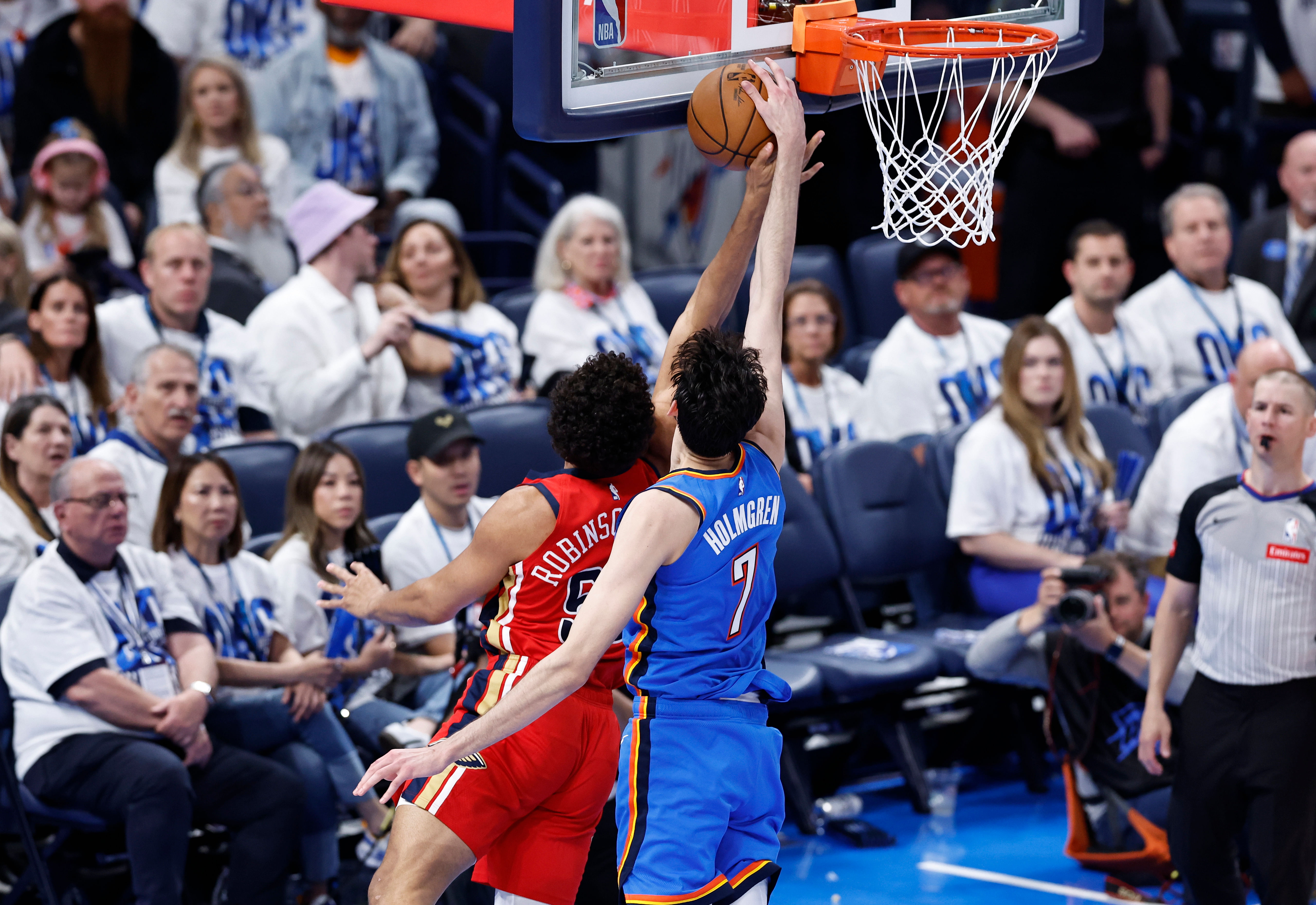 NBA: Playoffs-New Orleans Pelicans at Oklahoma City Thunder - Source: Imagn