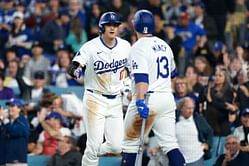 Shohei Ohtani and Max Muncy make Dodgers record for most bases reached safely in single postseason series