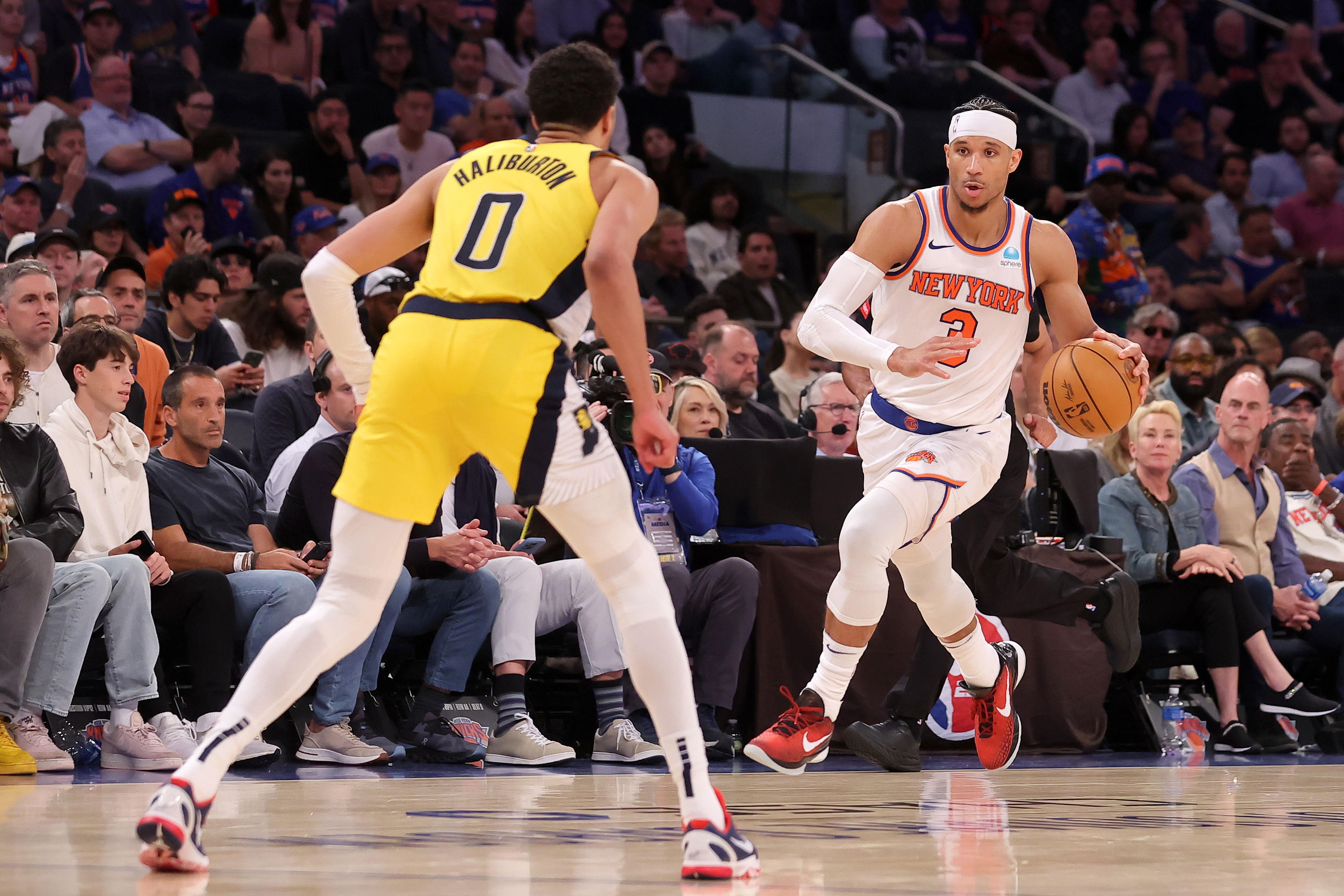 NBA: Playoffs-Indiana Pacers at New York Knicks - Source: Imagn