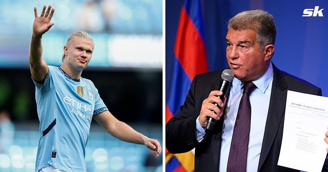 Barcelona face competition to sign Erling Haaland as European giants plot deal that would make him one of world’s highest-paid players: Reports