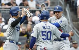 PICTURE: Shohei Ohtani, Mookie Betts and Freddie Freeman’s wives show support for the Dodgers at World Series Game 3