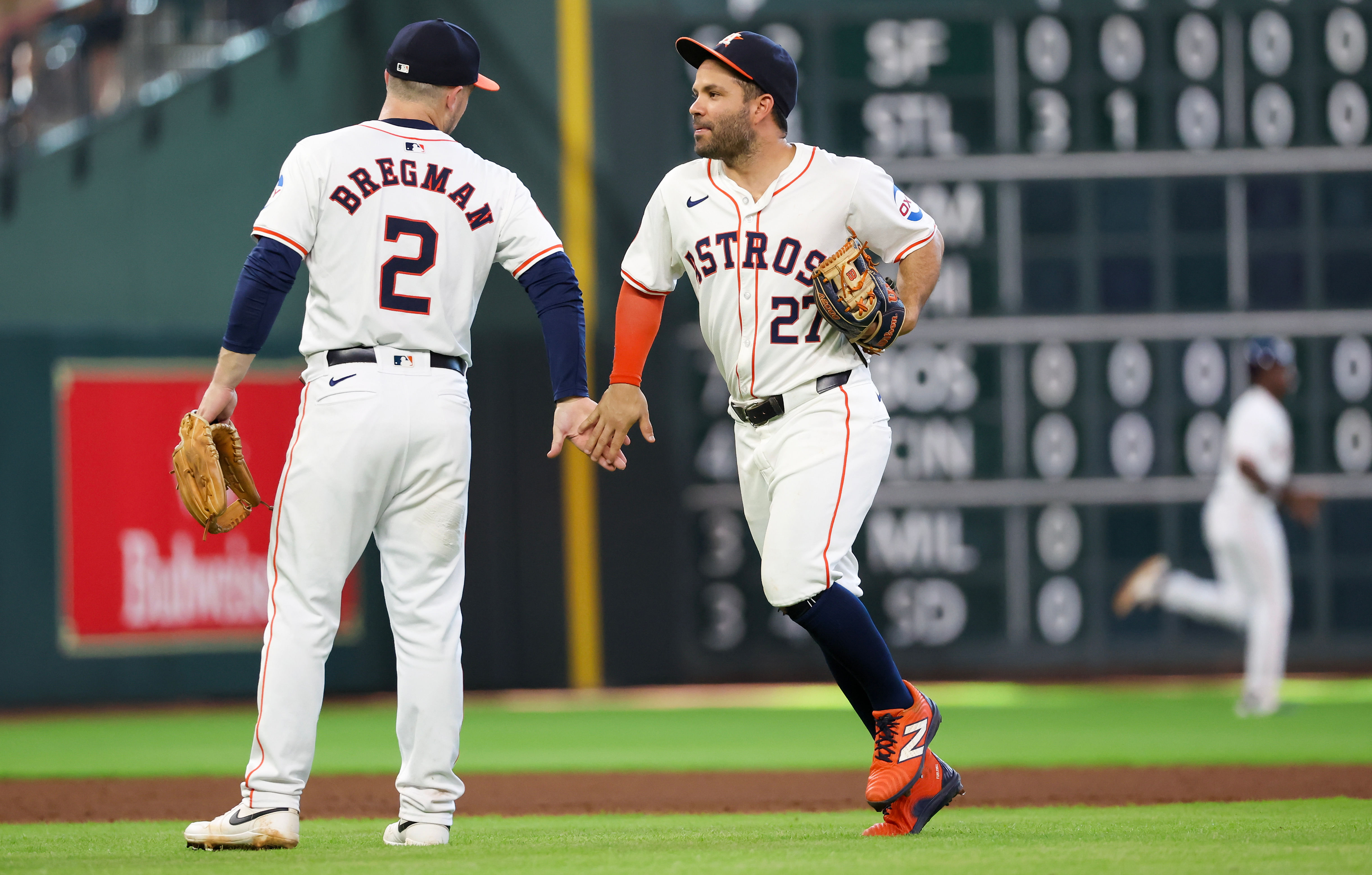 Two Astros make more than the Tigers as a whole (Imagn)