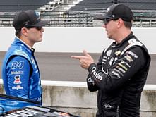 "My stats show I'm the favorite" - When Jimmie Johnson traded jabs with Kyle Busch while dismissing idea of aiding rival