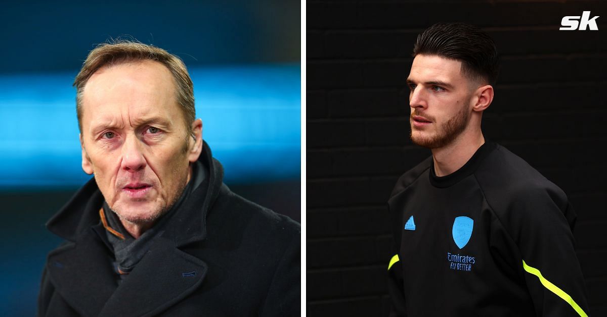 Lee Dixon (left) and Declan Rice