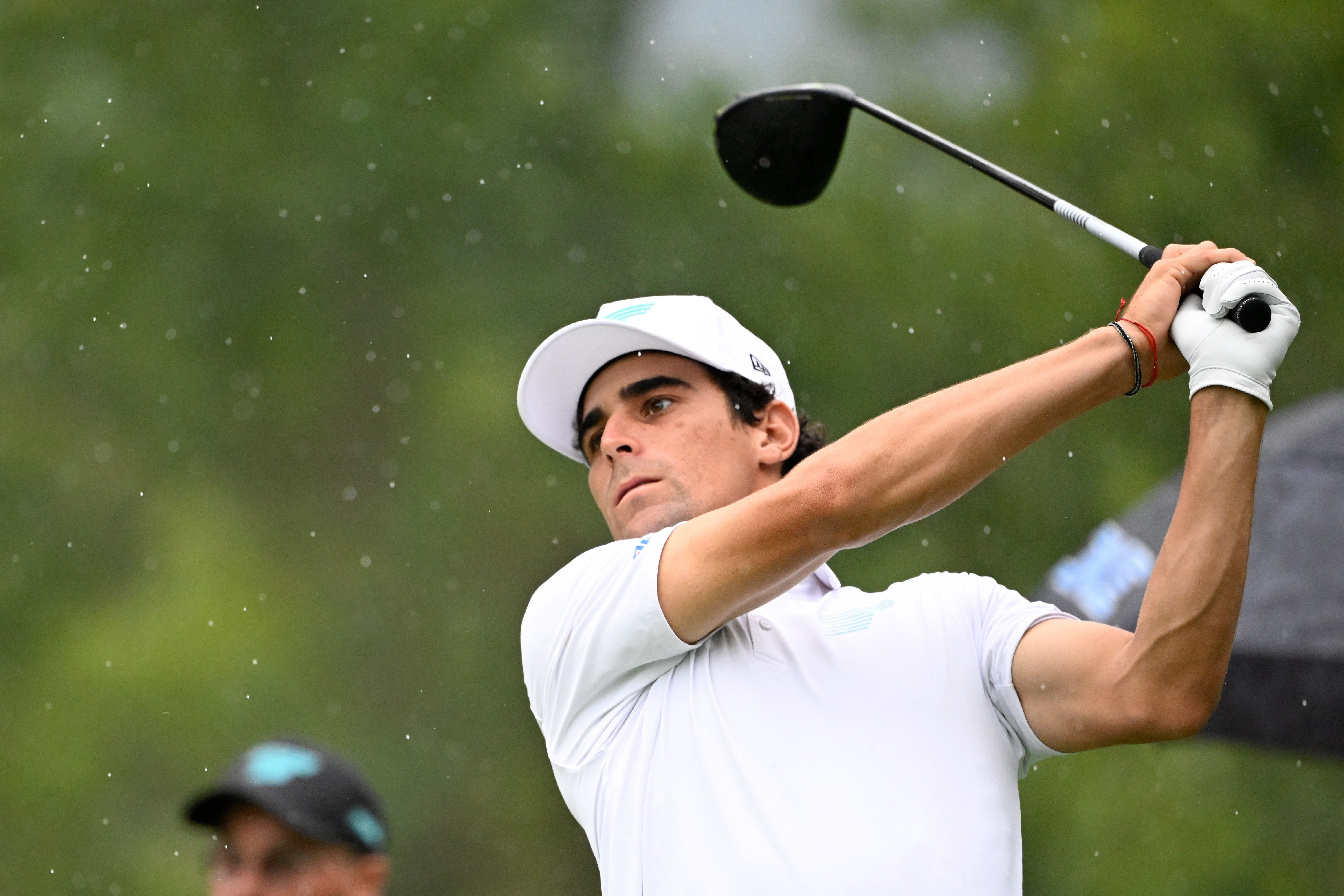 Joaquin Niemann during the LIV Golf Greenbrier (Image Source: Imagn)