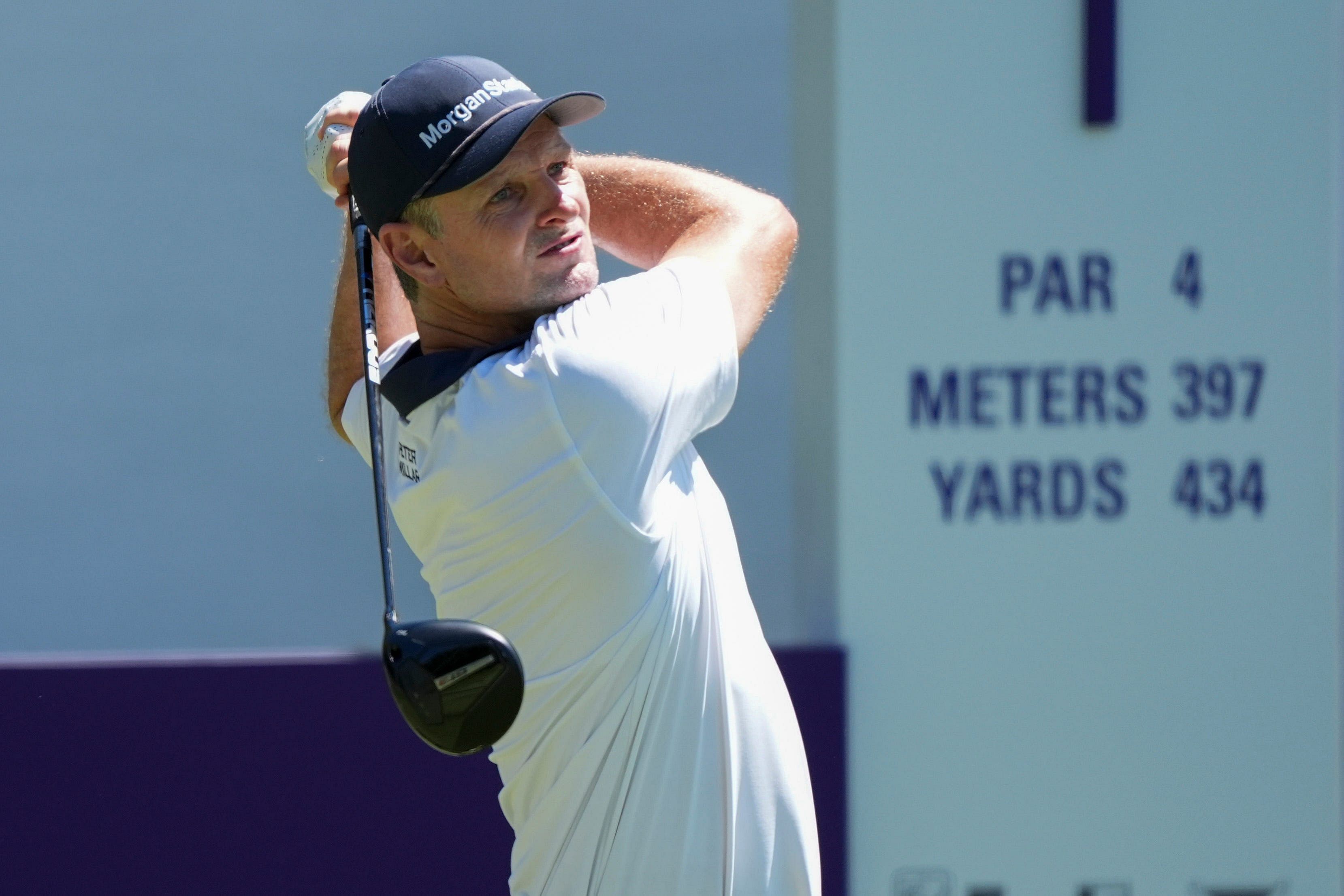 Justin Rose remained bogey-free on day one of the 2024 Open de France. Image source: Imagn