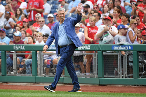 The Phillies are making their thrid straight playoff appearance under Dave Dombrowski (Photo Credit: IMAGN)