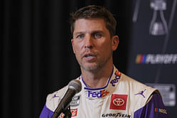 Denny Hamlin issues a 2-word response when asked if he's appreciated enough as 23XI Racing team owner