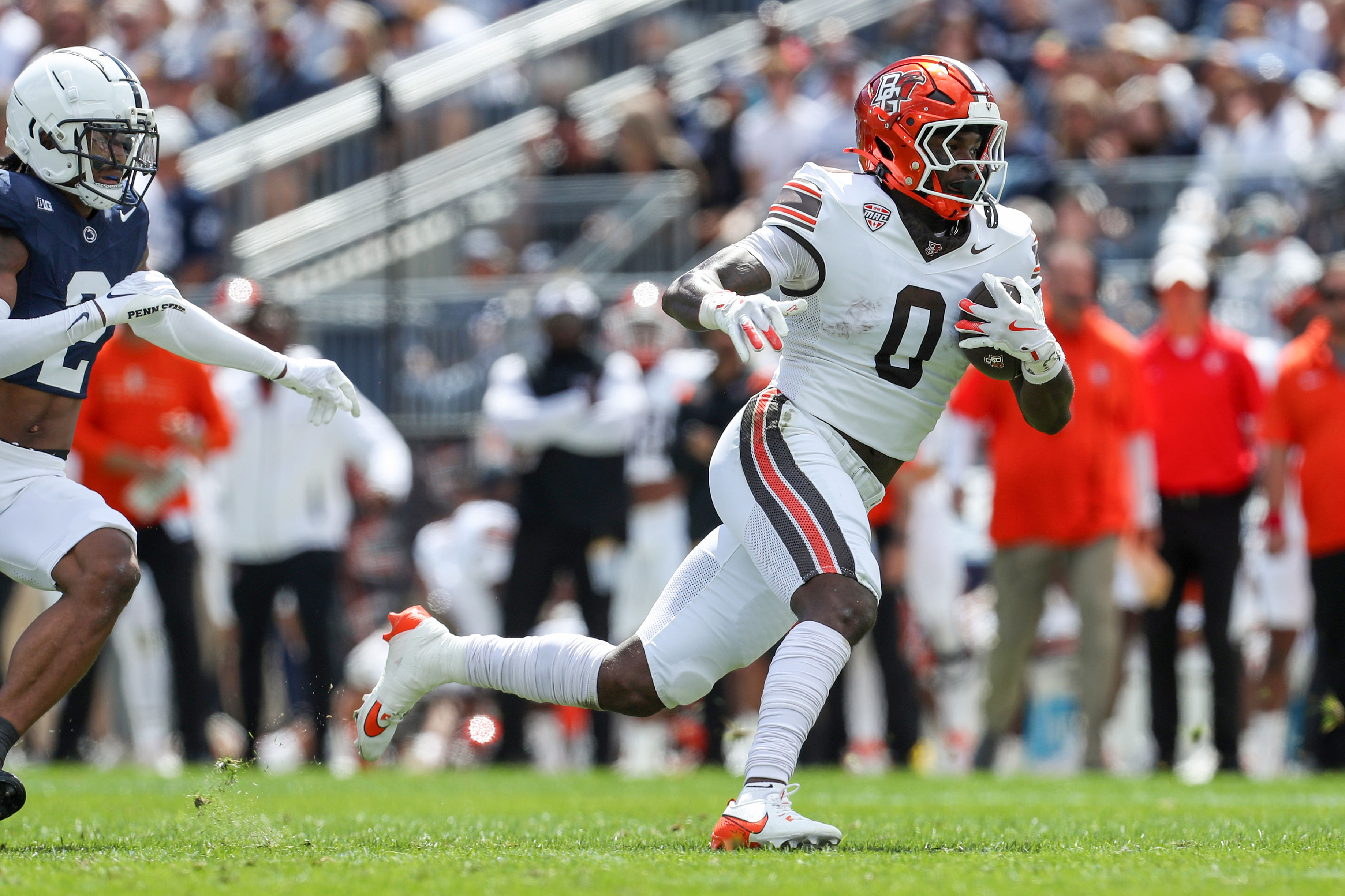 One Week 6 players to watch is Bowling Green's Harold Fannin, quietly the most productive tight end in the nation. (Photo Credit: IMAGN)