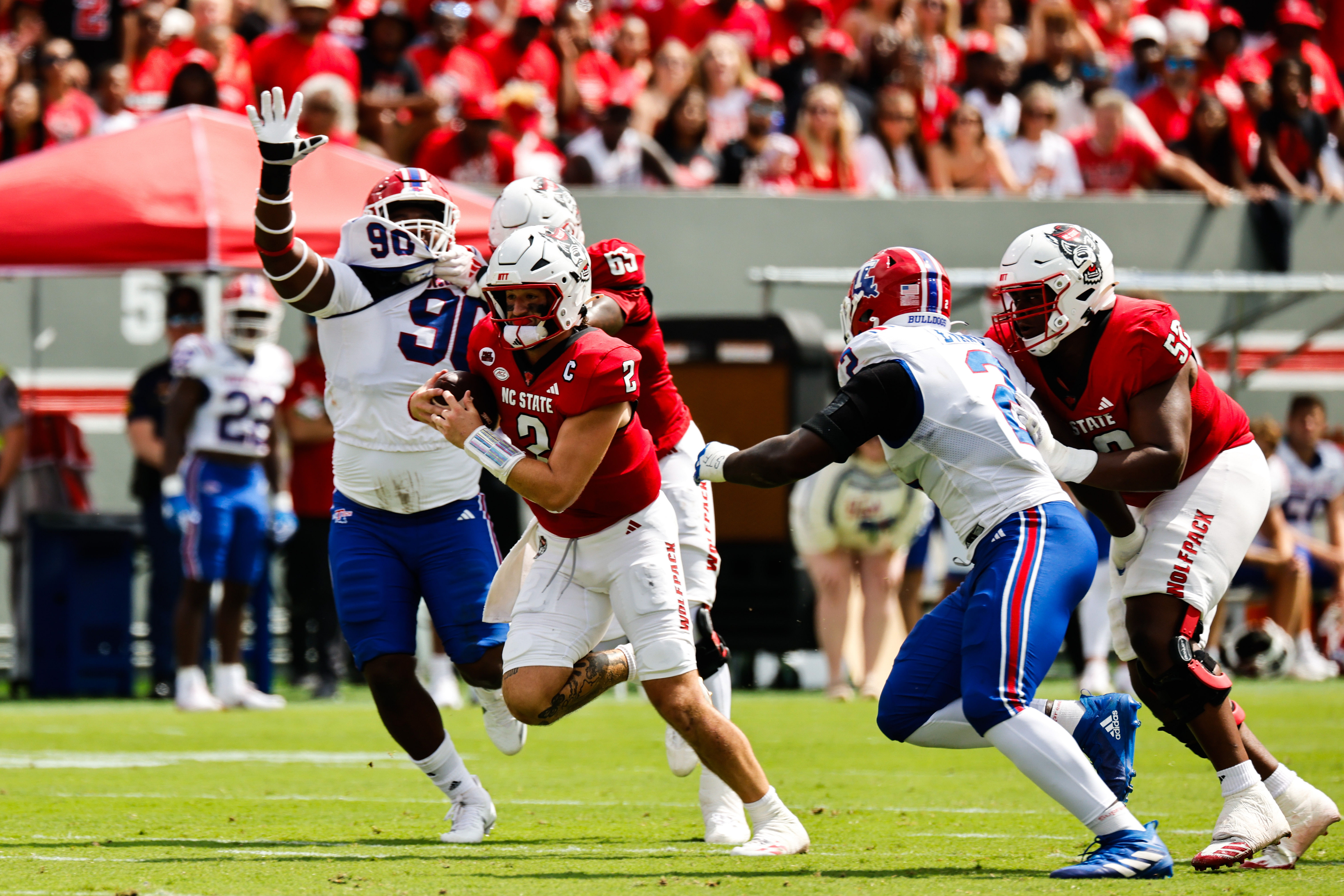 NCAA Football: Louisiana Tech at North Carolina State - Source: Imagn