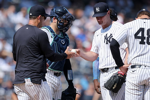 The Yankees may see a number of player exits in the offseason (Photo Credit: IMAGN)