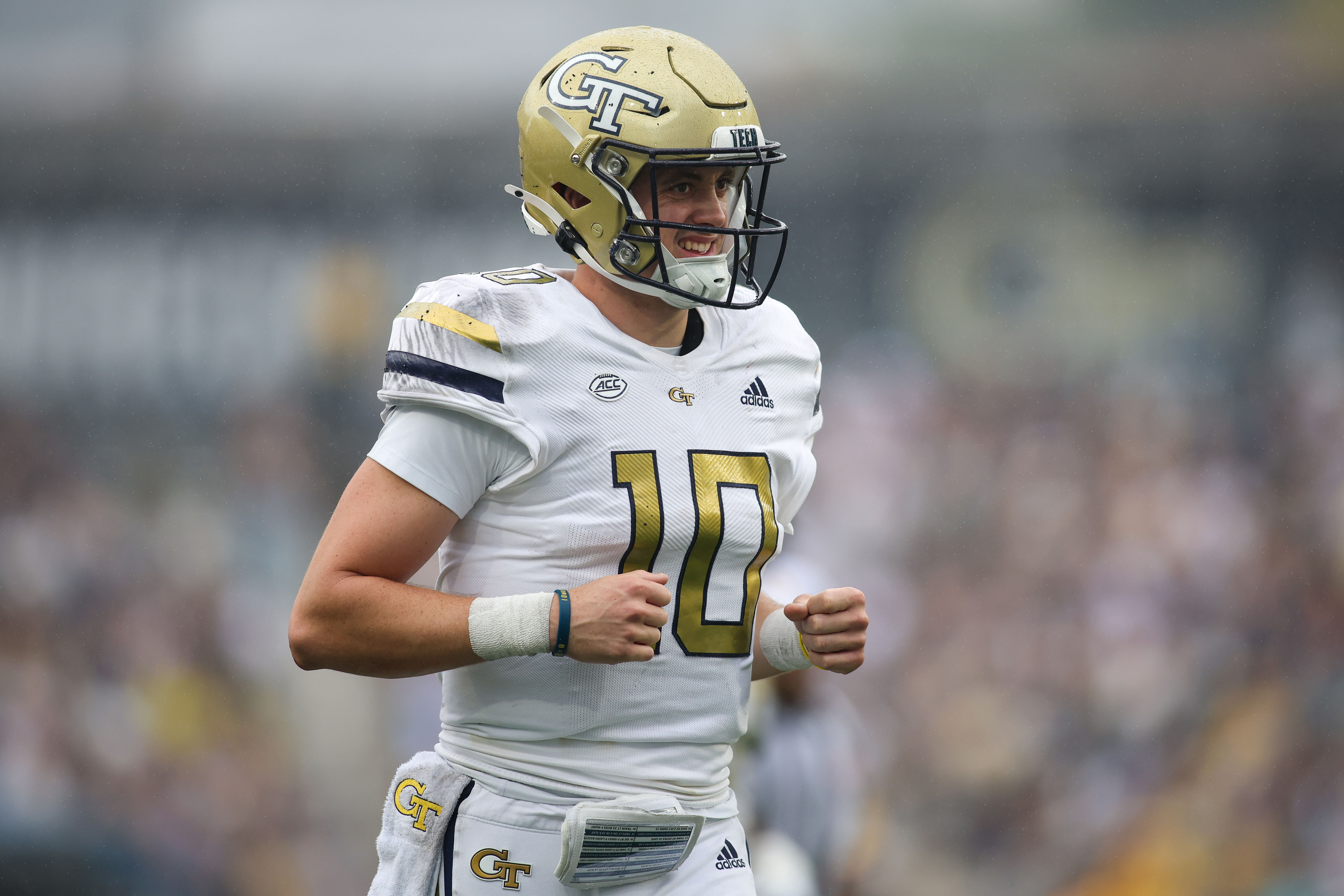 Georgia Tech Yellowjackets QB Haynes King - Source: Imagn