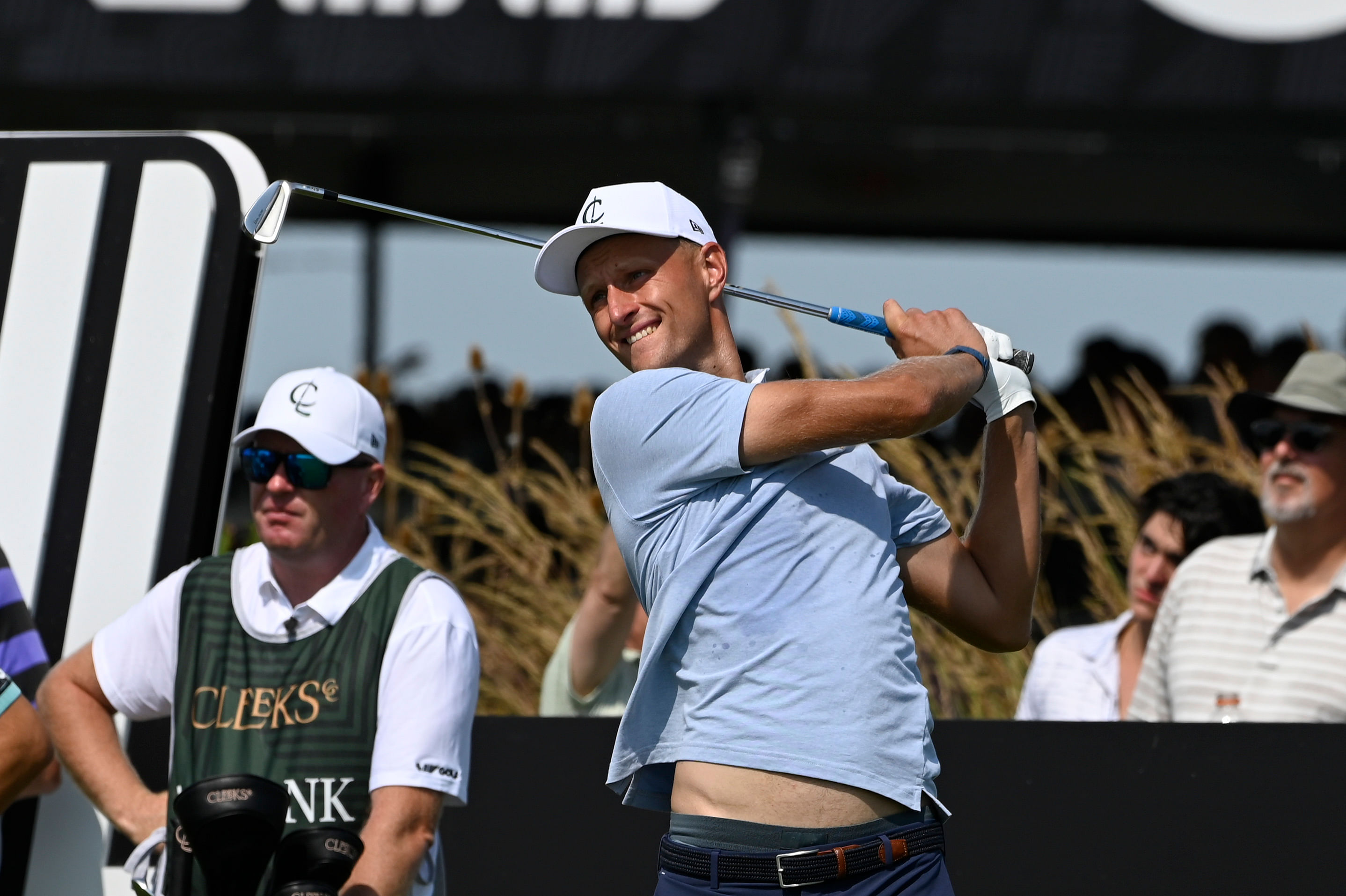 Adrian Meronk wants to play the Ryder Cup (Imagn)