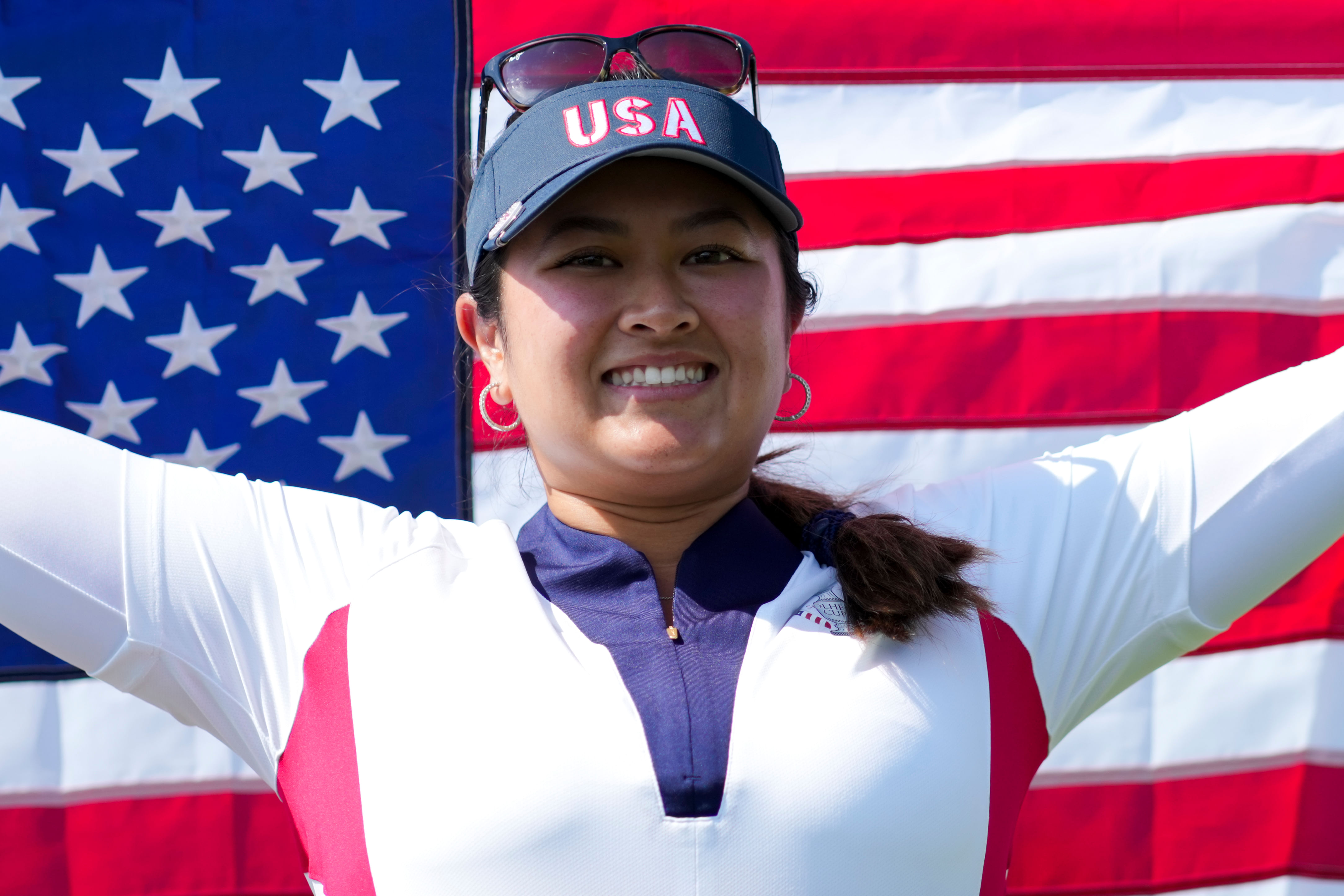 Lilia Vu during the 2024 Solheim Cup (Image Source: Imagn)