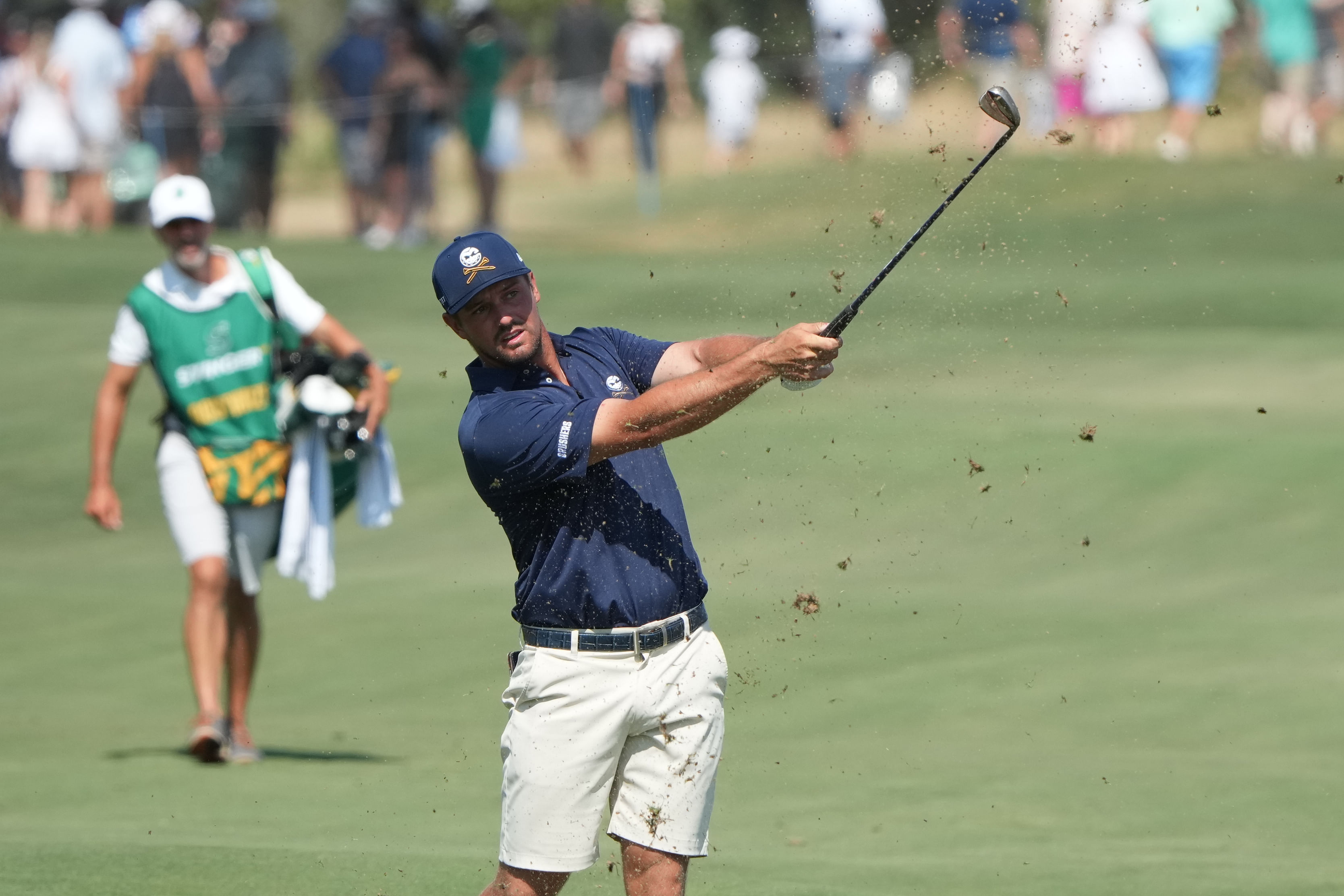 Bryson DeChambeau praised Keegan Bradley (Imagn)