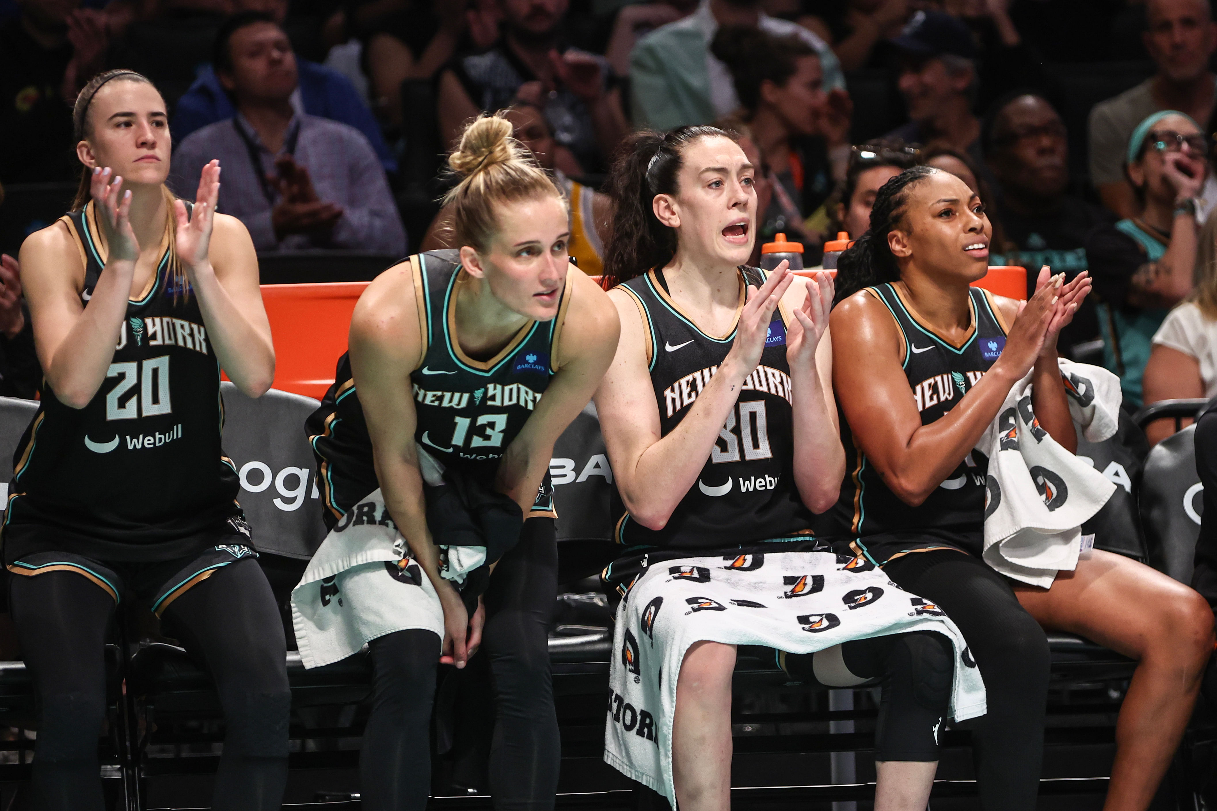 Breanna Stewart and the Liberty back in the WNBA Finals. (Photo: IMAGN)