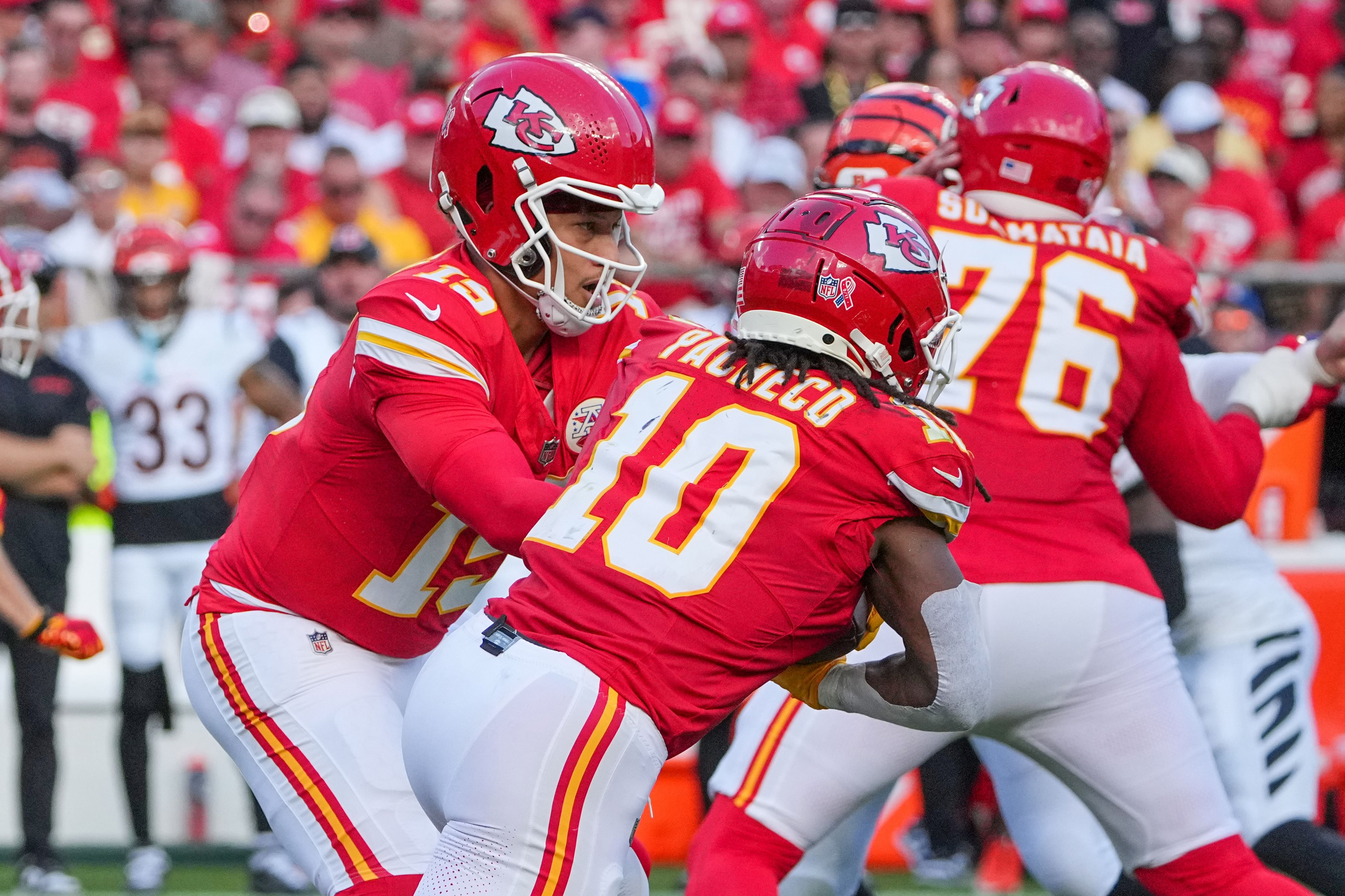 Pacheco at NFL: Cincinnati Bengals at Kansas City Chiefs - Source: Imagn