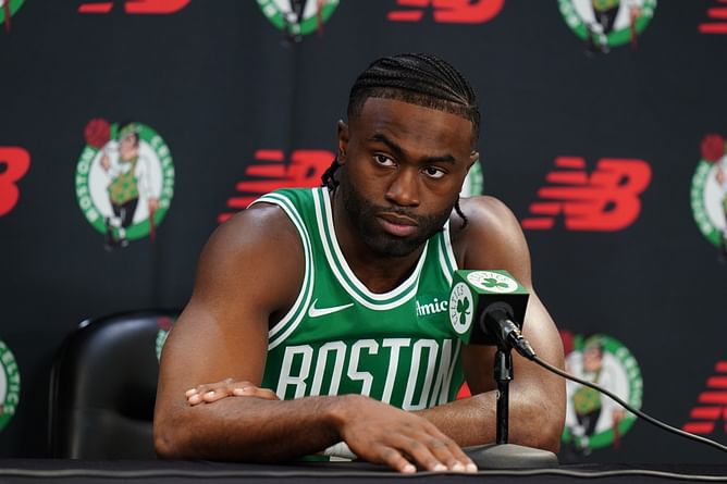 Jaylen Brown welcomes one-on-one with Stephen A. Smith after "State Your Source" controversy