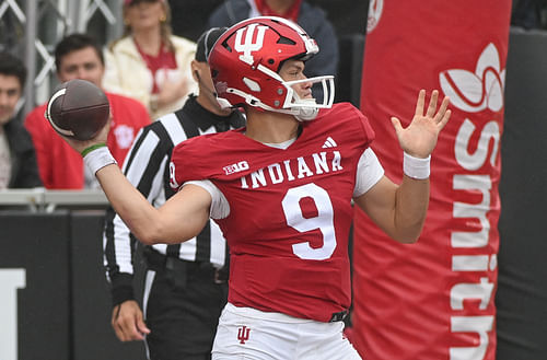 NCAA Football: Indiana Hoosiers QB Kurtis Rourke - Source: Imagn