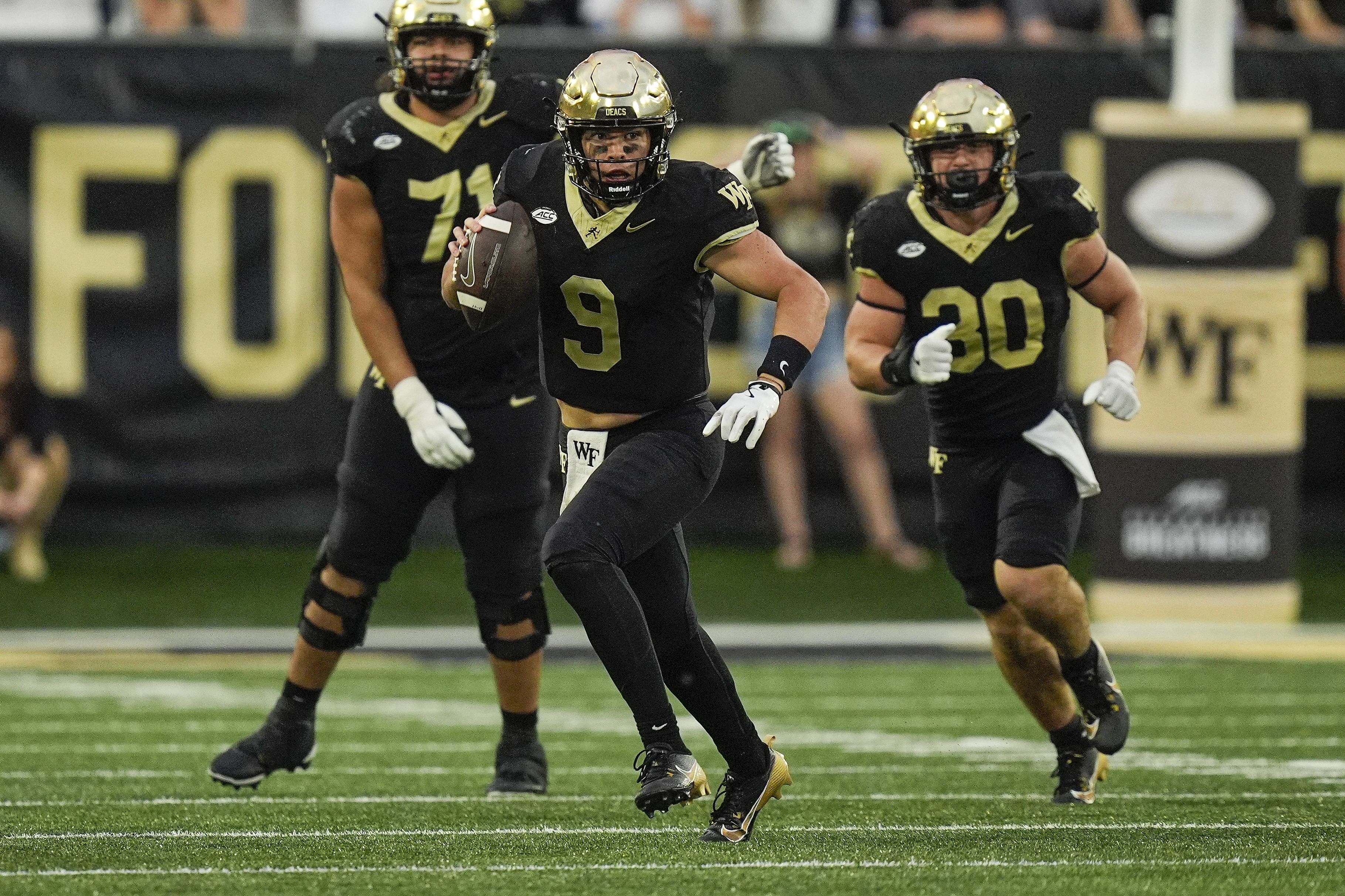 A rough start has Wake Forest basically already eliminated from College Football Playoff contention. (Photo Credit: IMAGN)