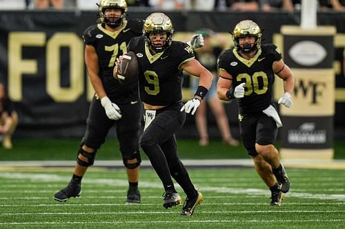 A rough start has Wake Forest basically already eliminated from College Football Playoff contention. (Photo Credit: IMAGN)