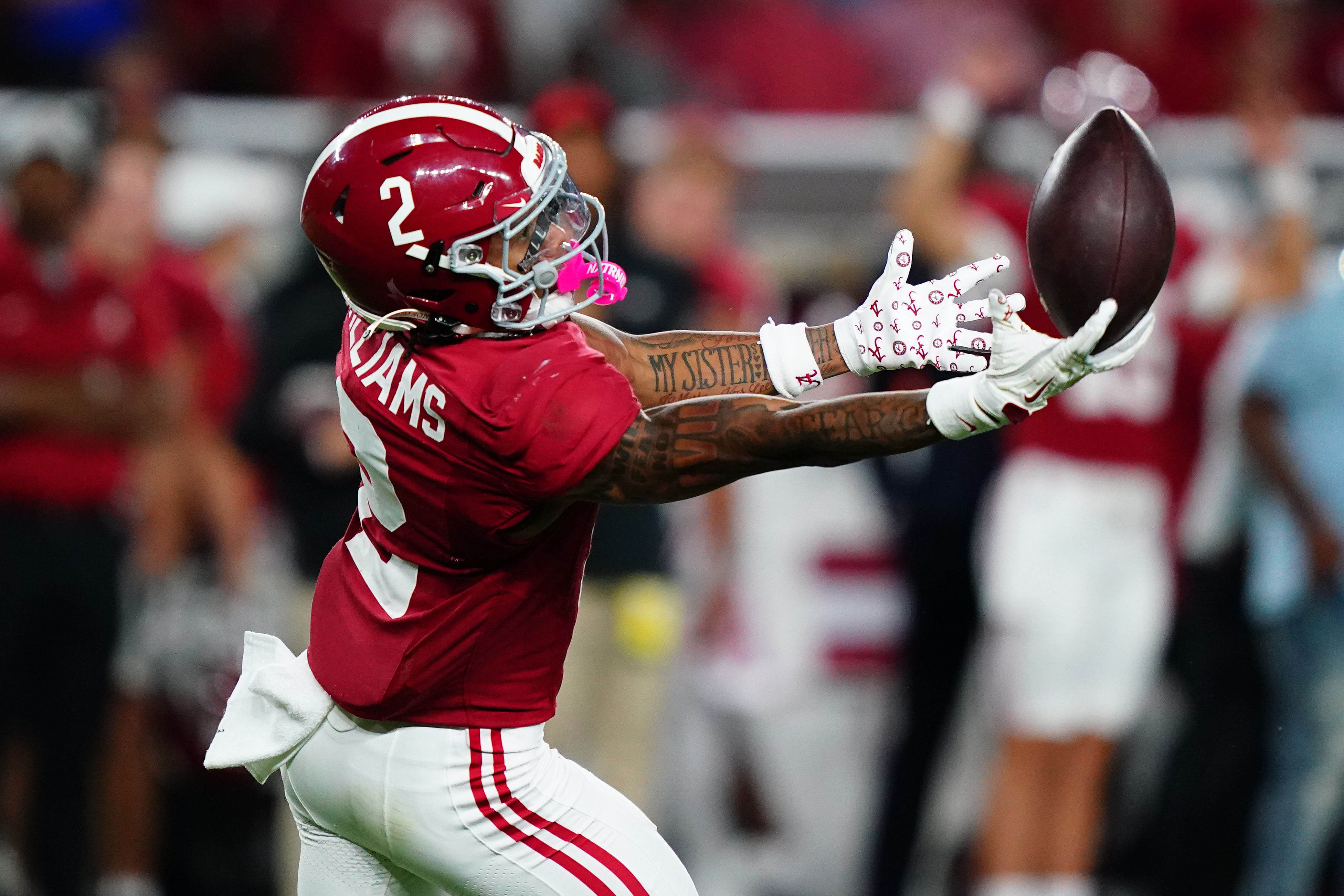 Ryan Williams is Alabama&#039;s No. 1 receiver. Source: Imagn