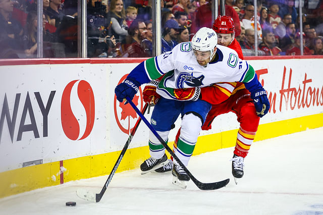 NHL: Preseason-Vancouver Canucks at Calgary Flames - Source: Imagn