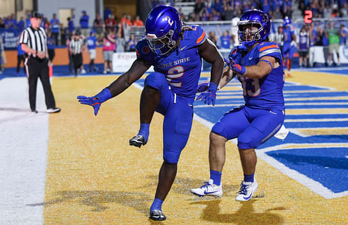 Boise State's Ashton Jeanty got a major ratings jump in EA Sports' latest update to College Football 25. (Image Source: IMAGN)