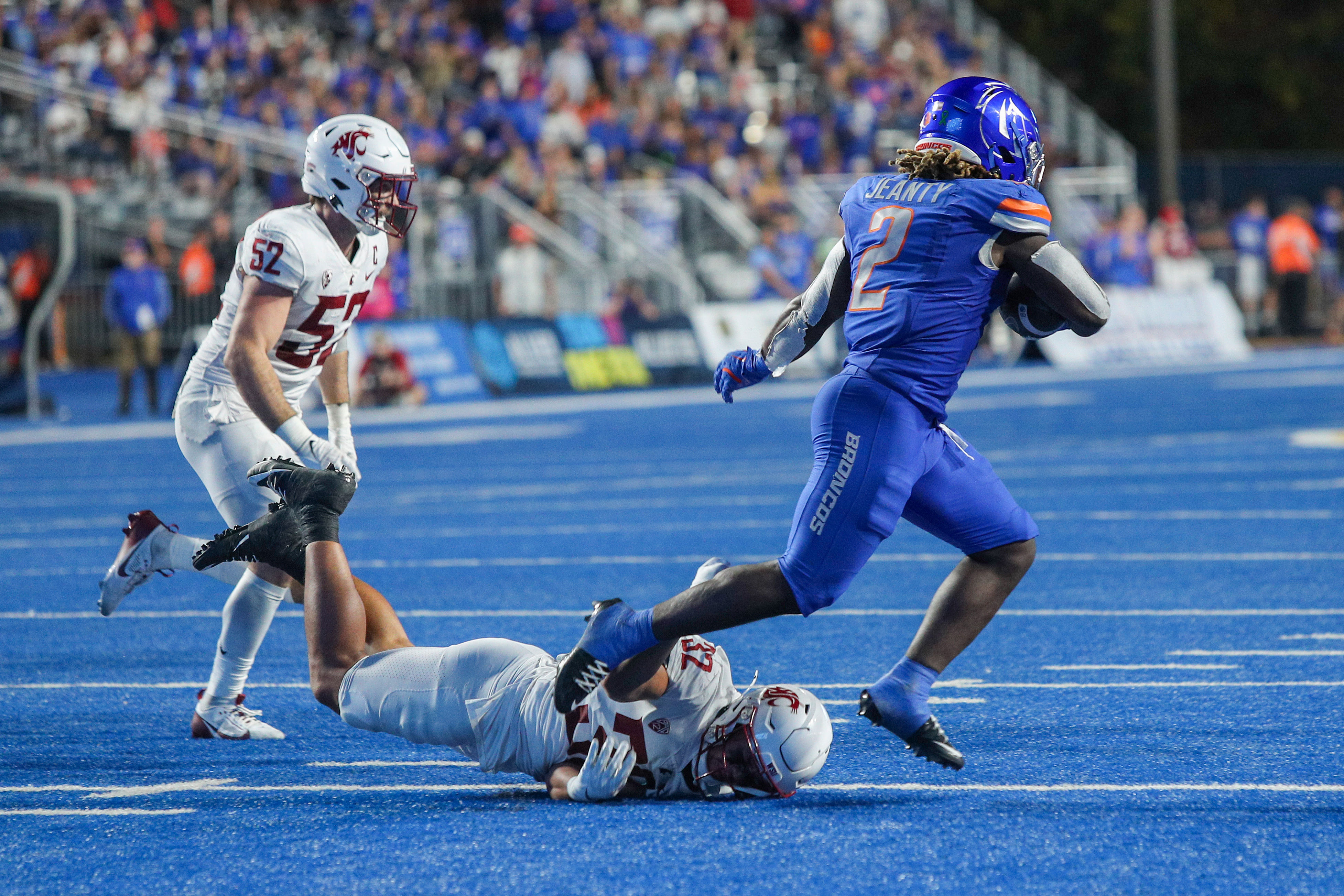 Ashton Jeanty vs Barry Sanders records How close is Boise State RB to